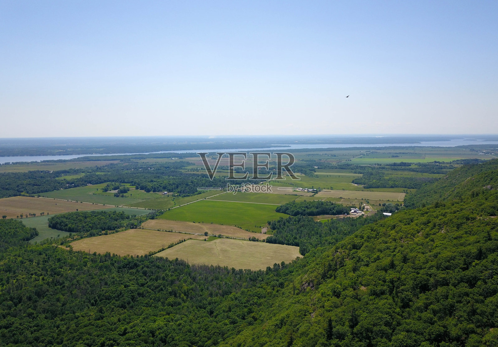 魁北克加蒂诺公园鸟瞰图照片摄影图片