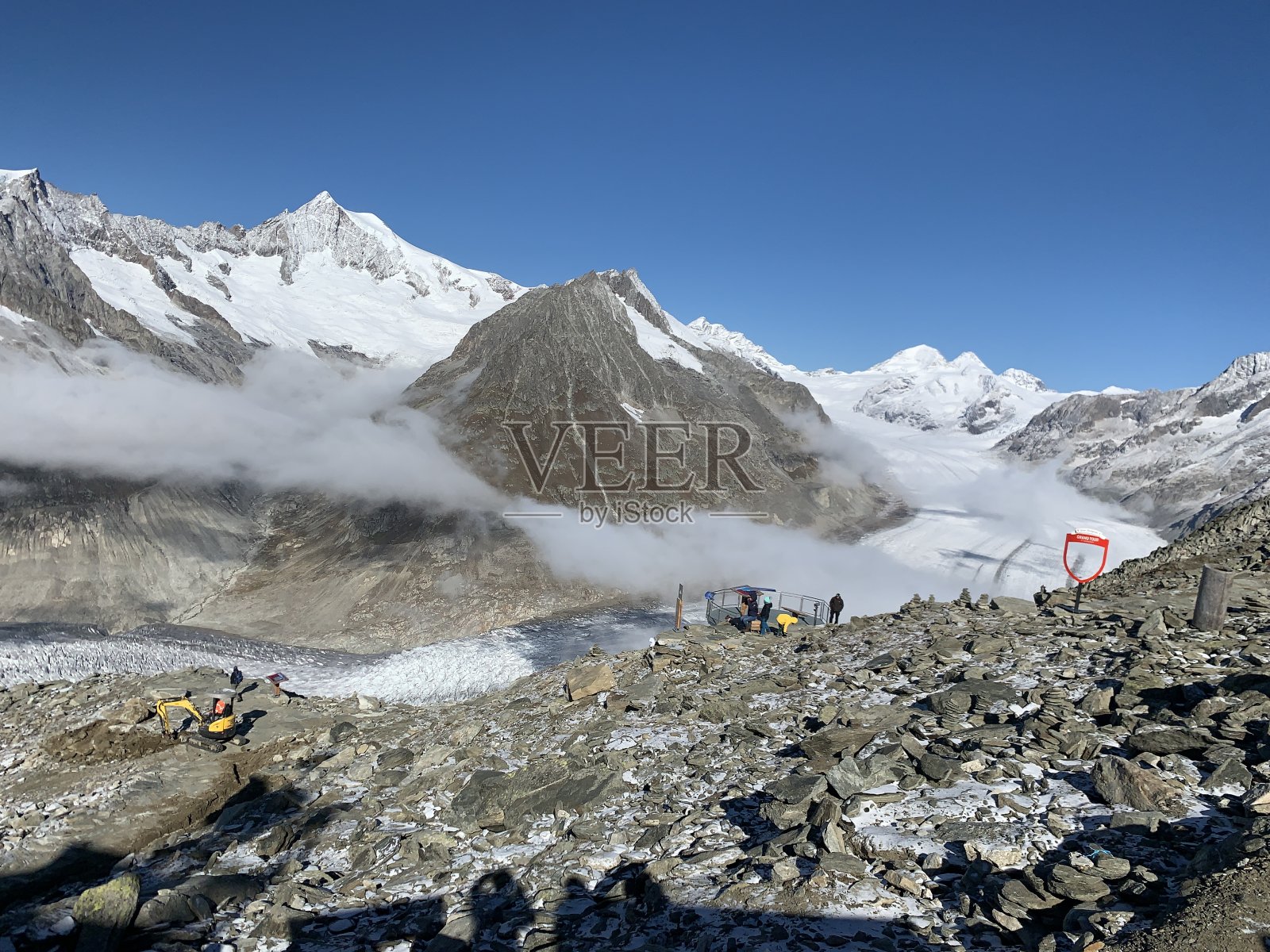 瑞士冰川照片摄影图片