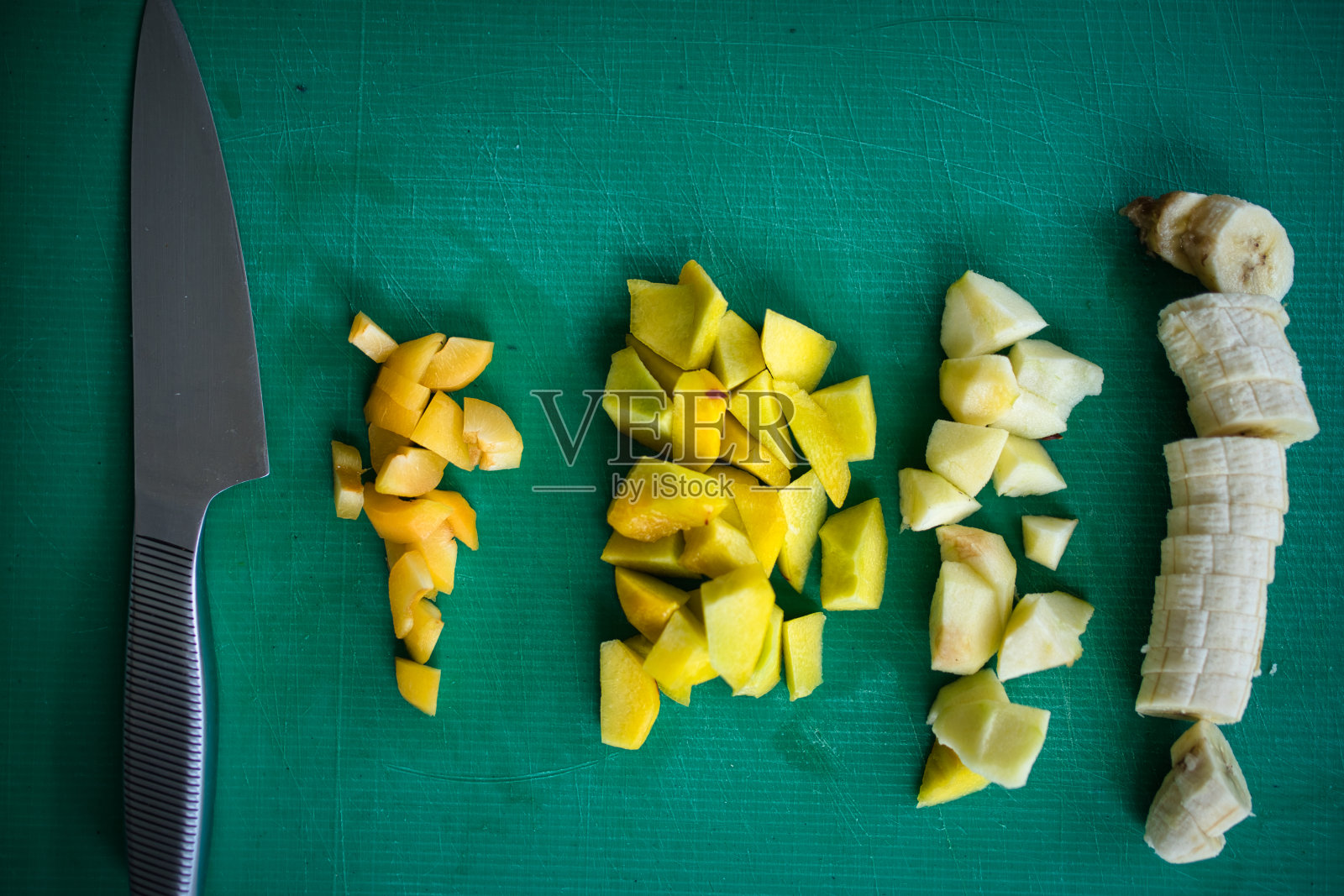 砧板上的水果照片摄影图片