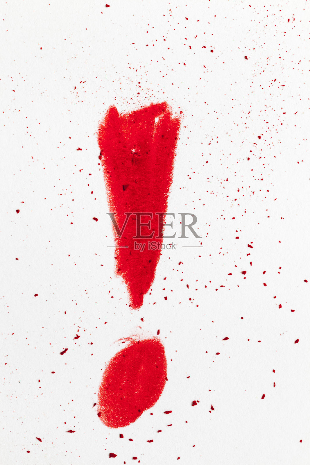 感叹号所吸引照片摄影图片