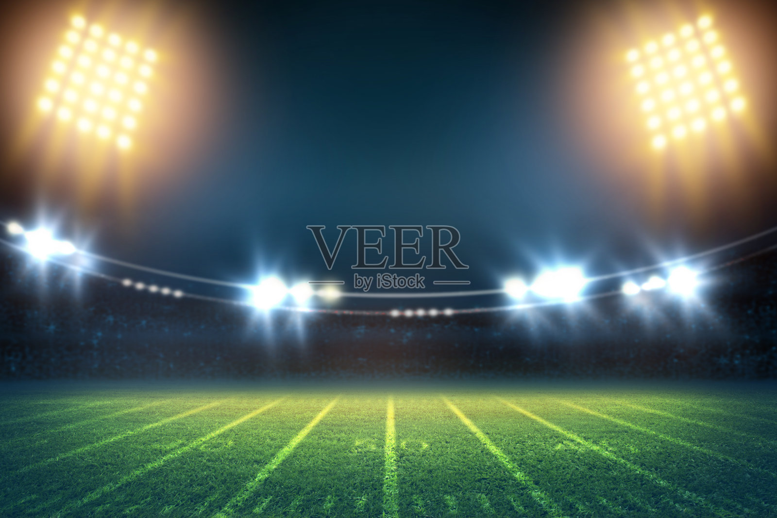 美式足球场3d渲染照片摄影图片