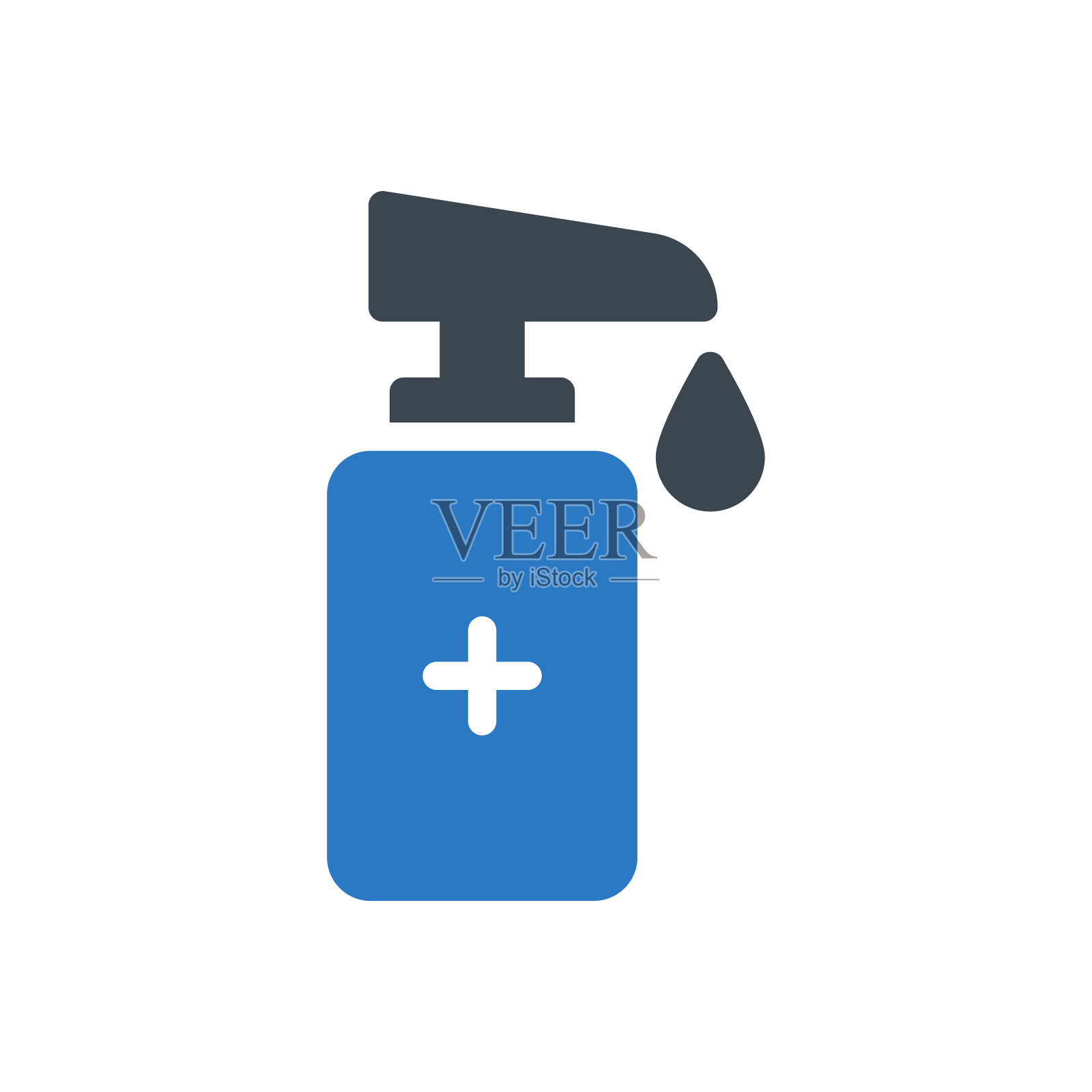 瓶插画图片素材