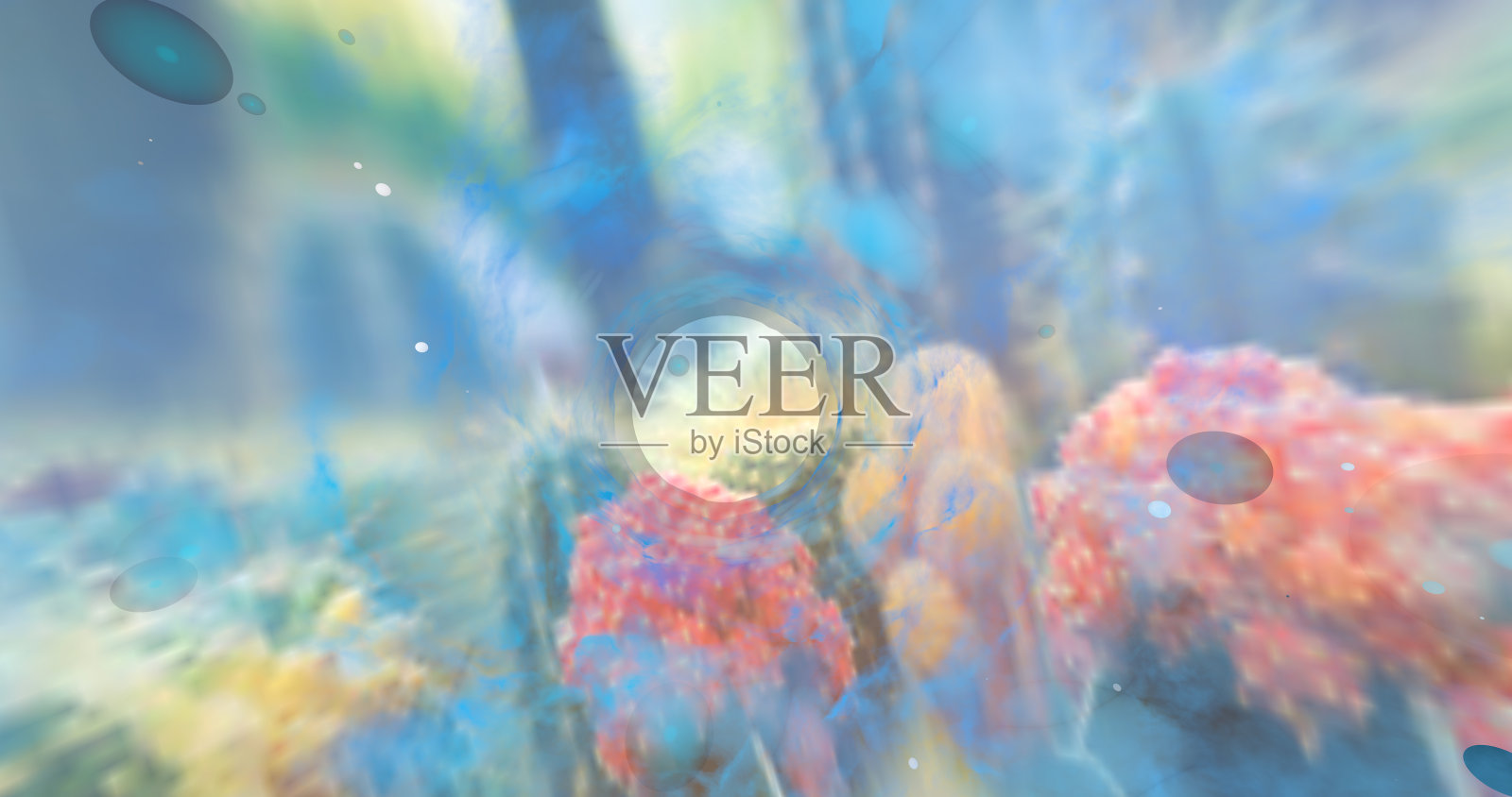 背景由柔和的颜色和虫洞。插画图片素材