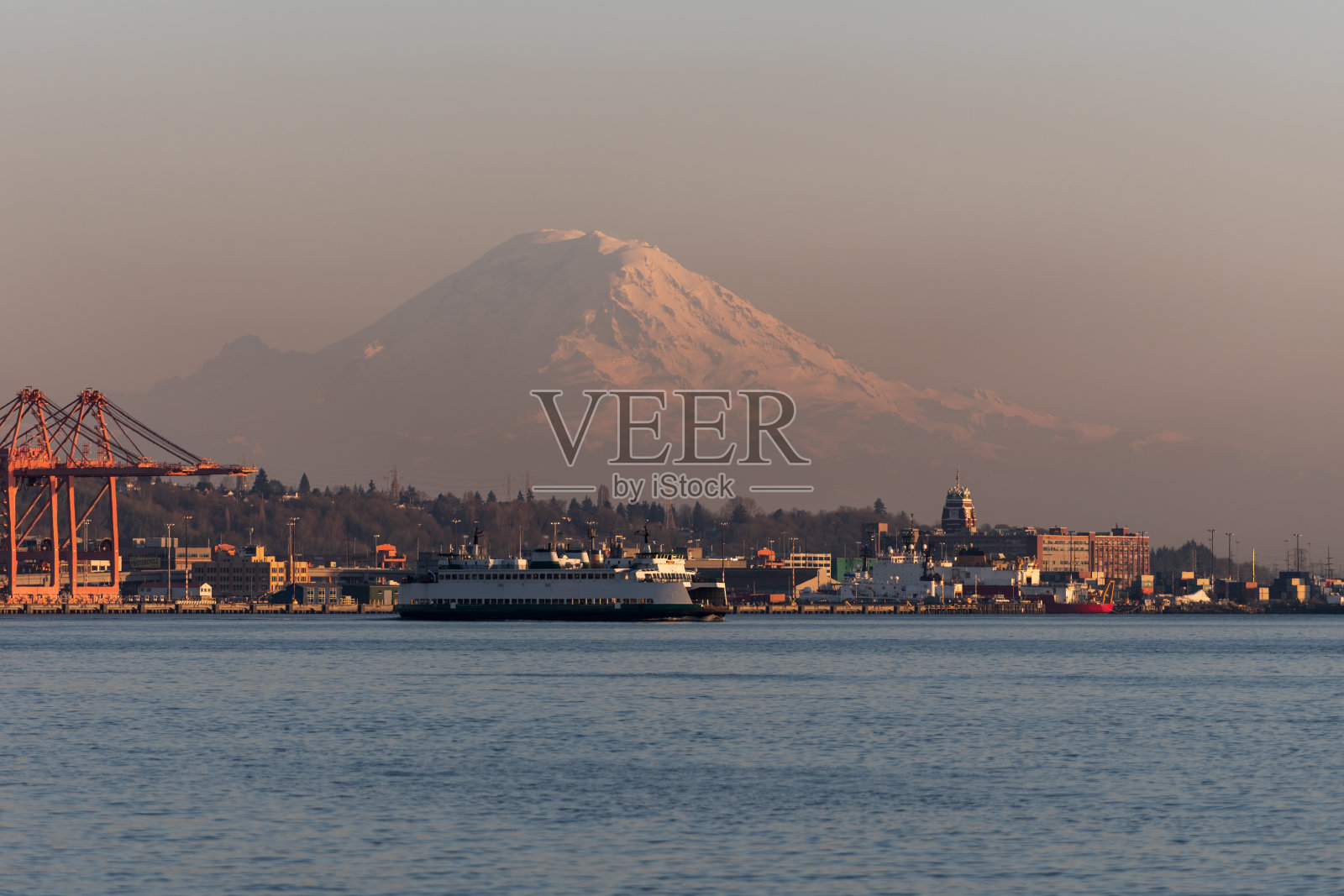 艾略特湾日落照片摄影图片