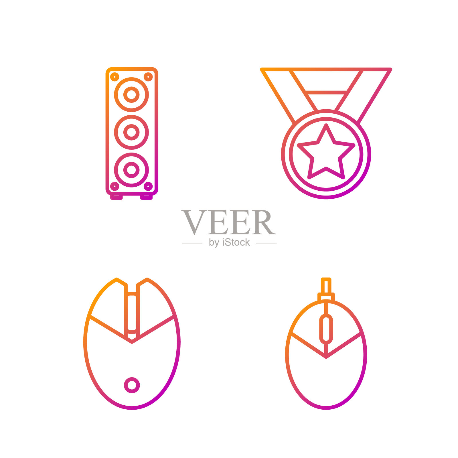 设行电脑鼠标游戏电脑鼠标图标素材