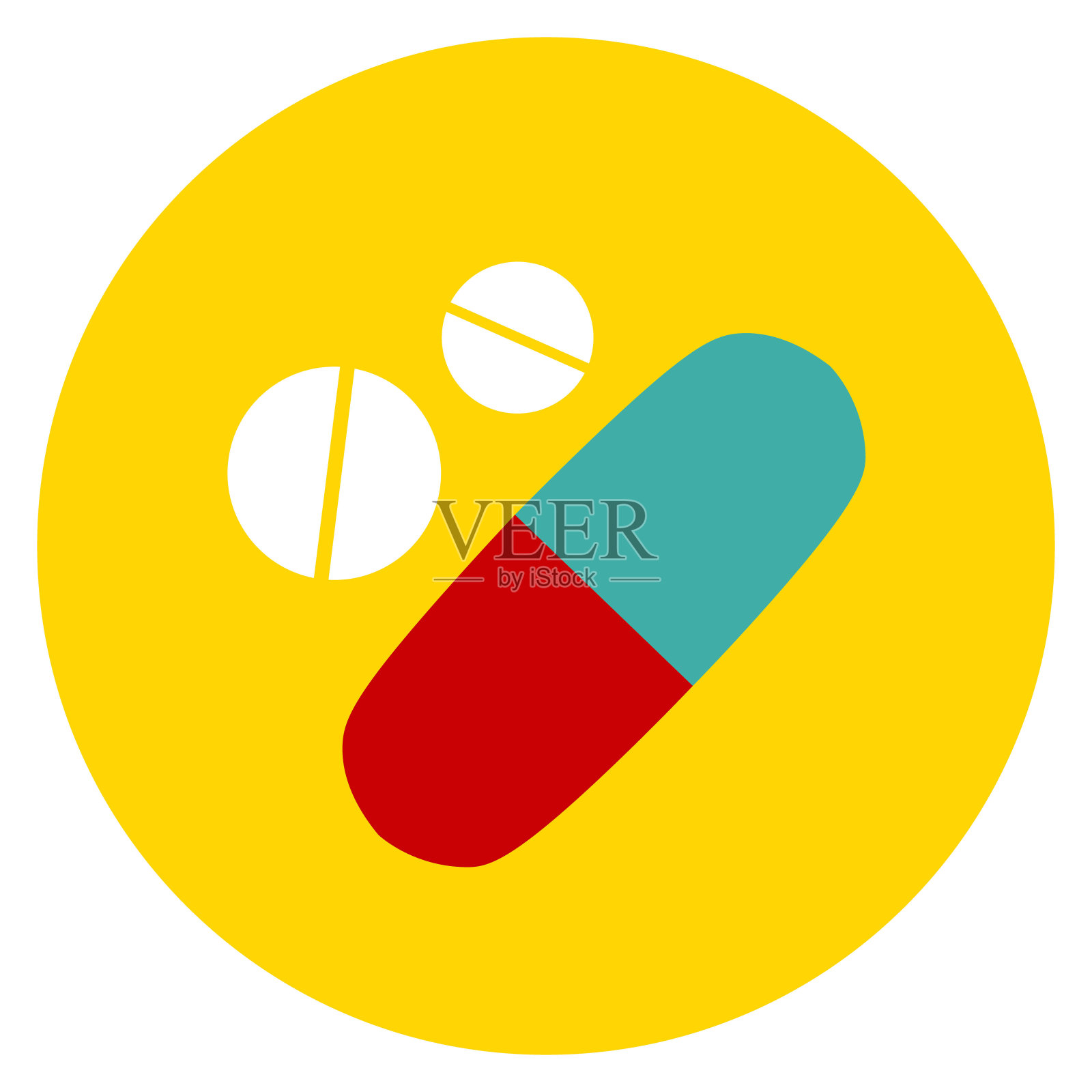 药片图标图标素材