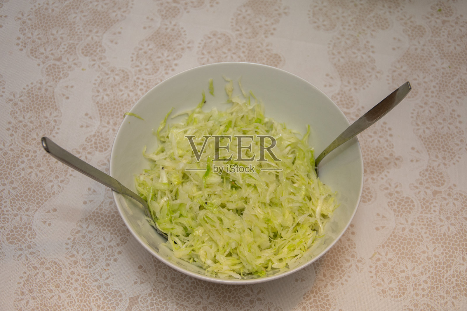 卷心菜沙拉照片摄影图片