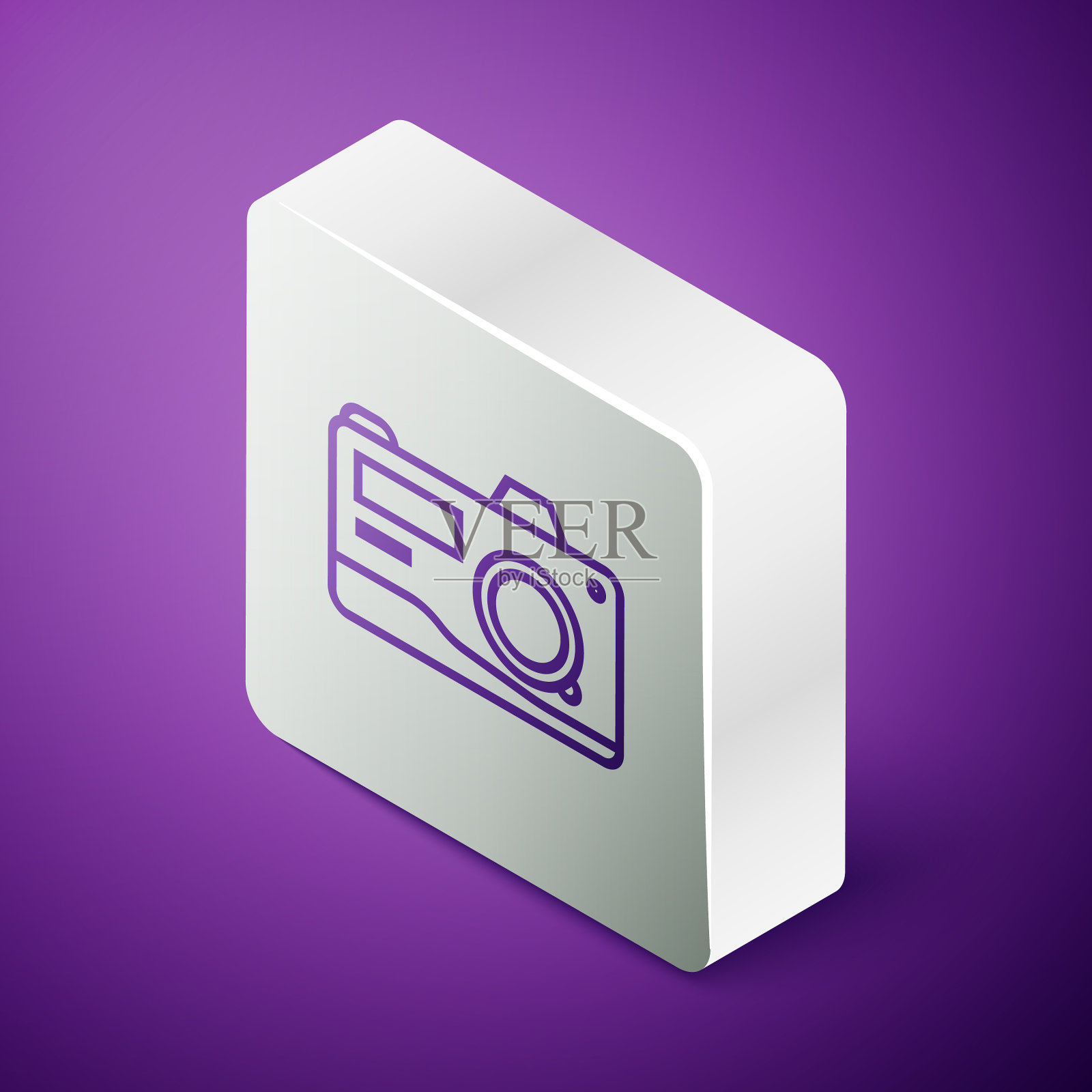 等距线照片相机图标隔离图标素材