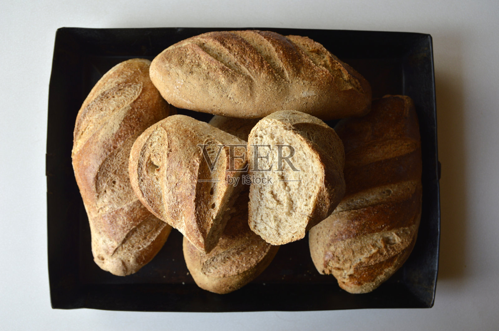 一堆面包照片摄影图片