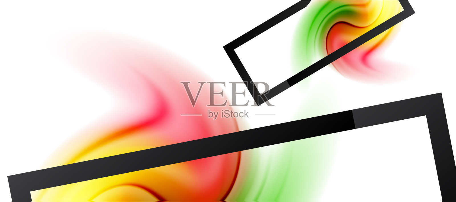 摘要背景流体混合梯度液体设计元素图片