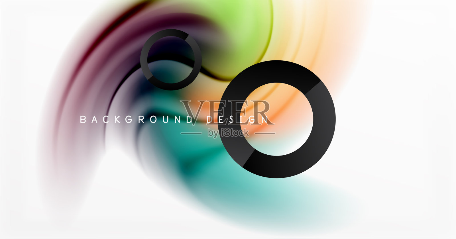 摘要背景流体混合梯度液体插画图片素材