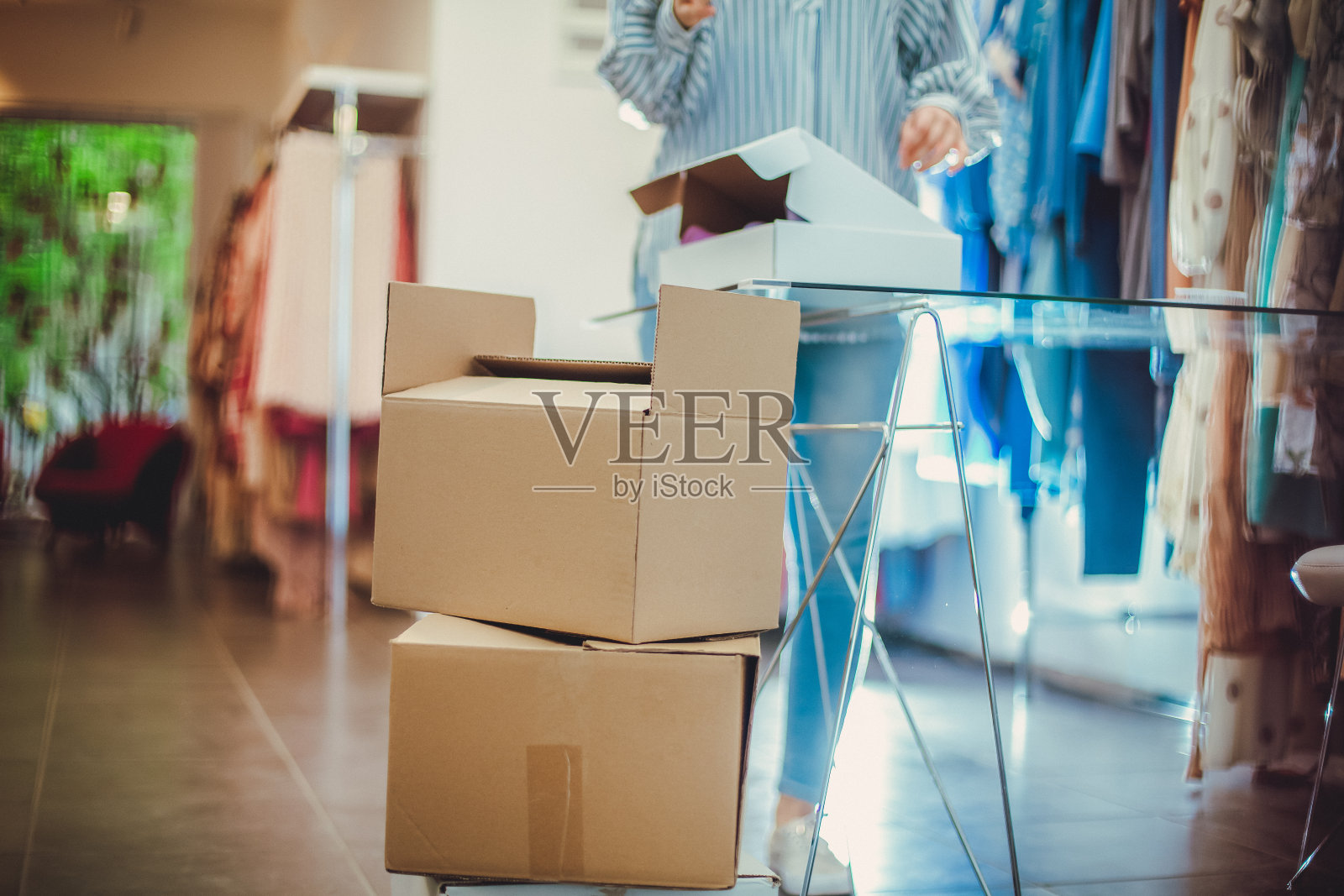 犒劳一下自己照片摄影图片