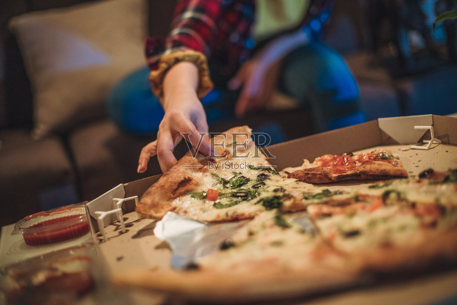 披萨的时间照片摄影图片