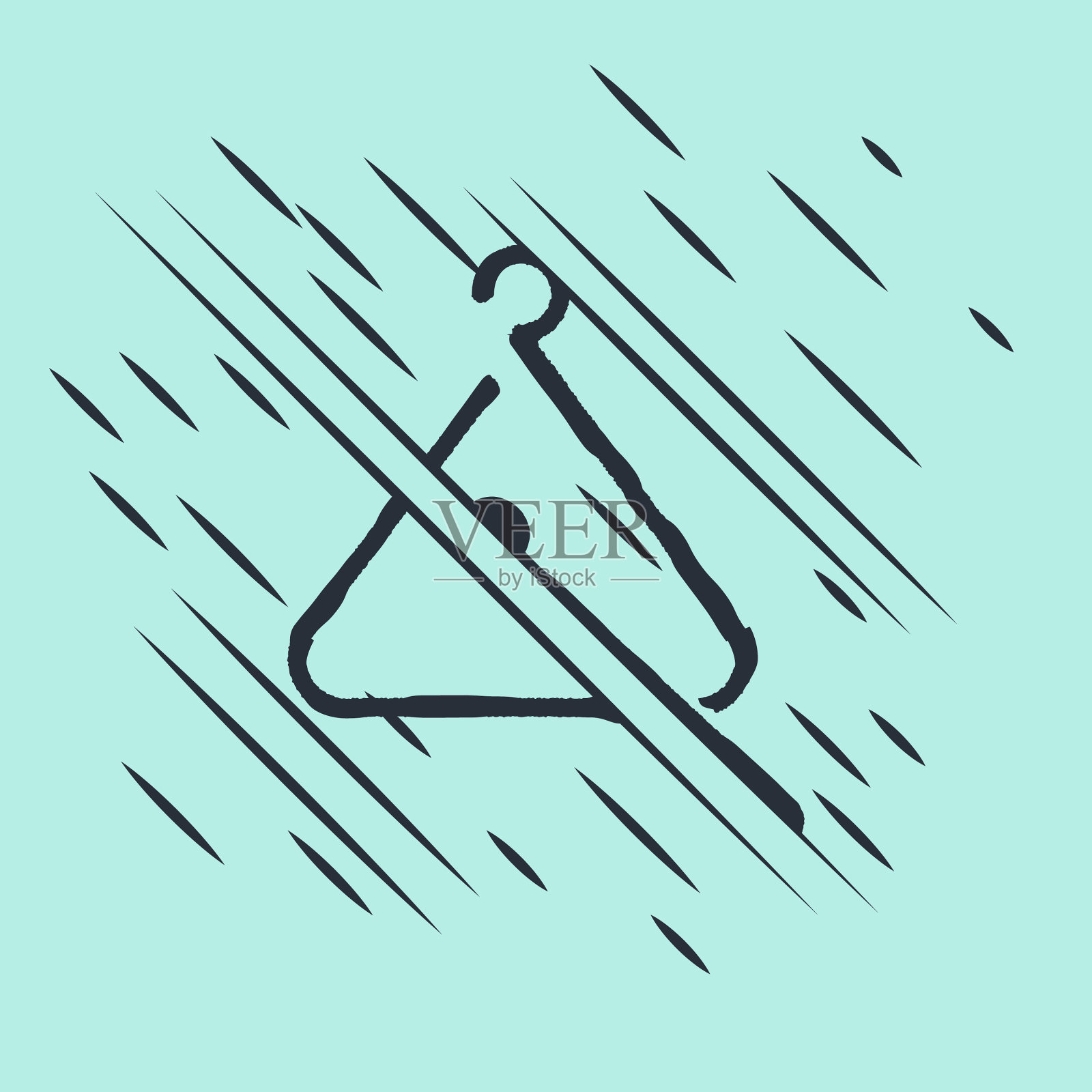 黑色三角形乐器图标隔离上插画图片素材