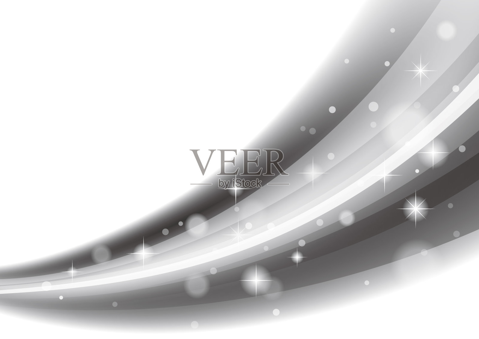 抽象背景平滑曲线插画图片素材