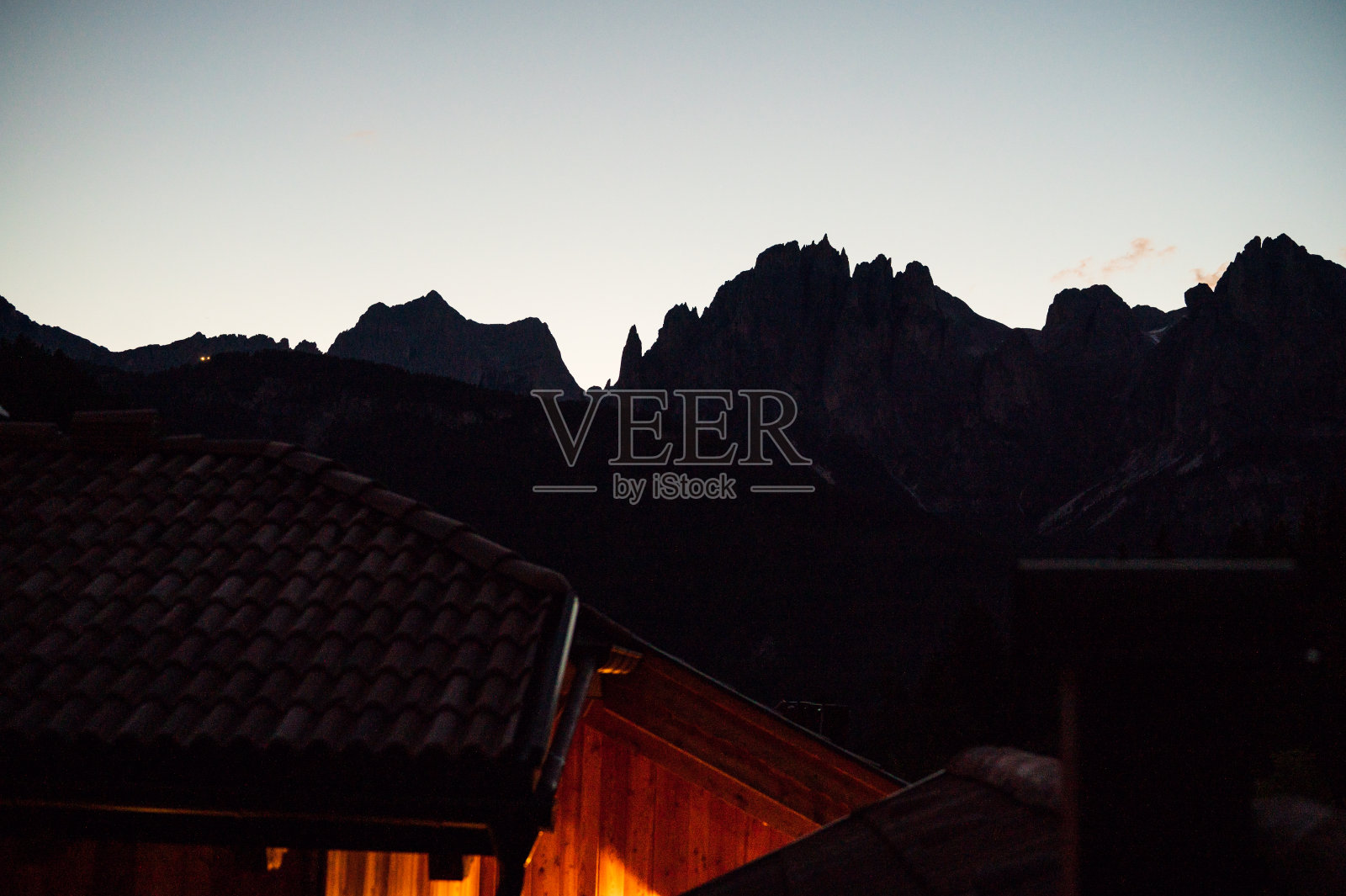 catinaccio (rosengarten) mount, val在fassa, dolomites,意大利照片摄影图片