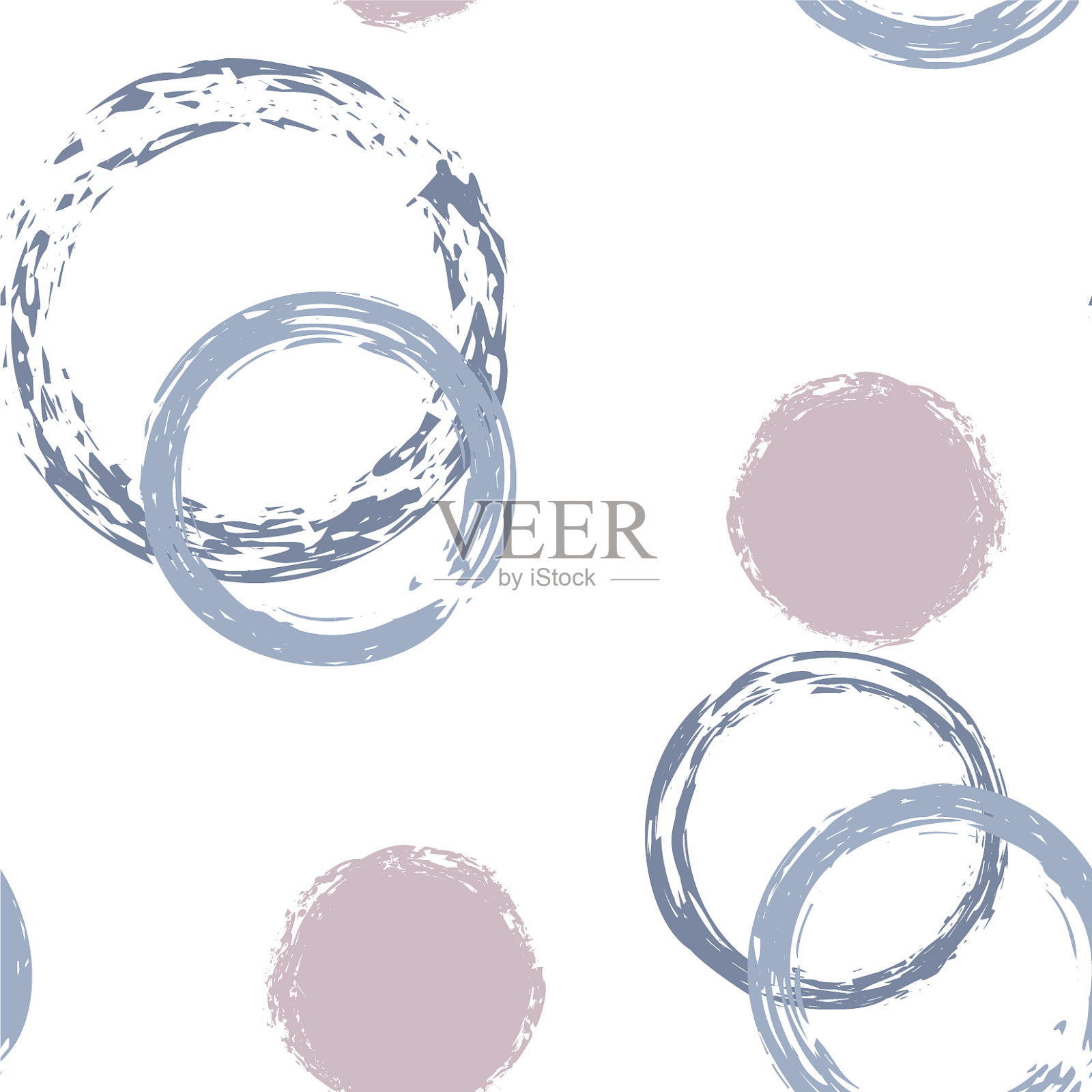 圆点淡插画图片素材