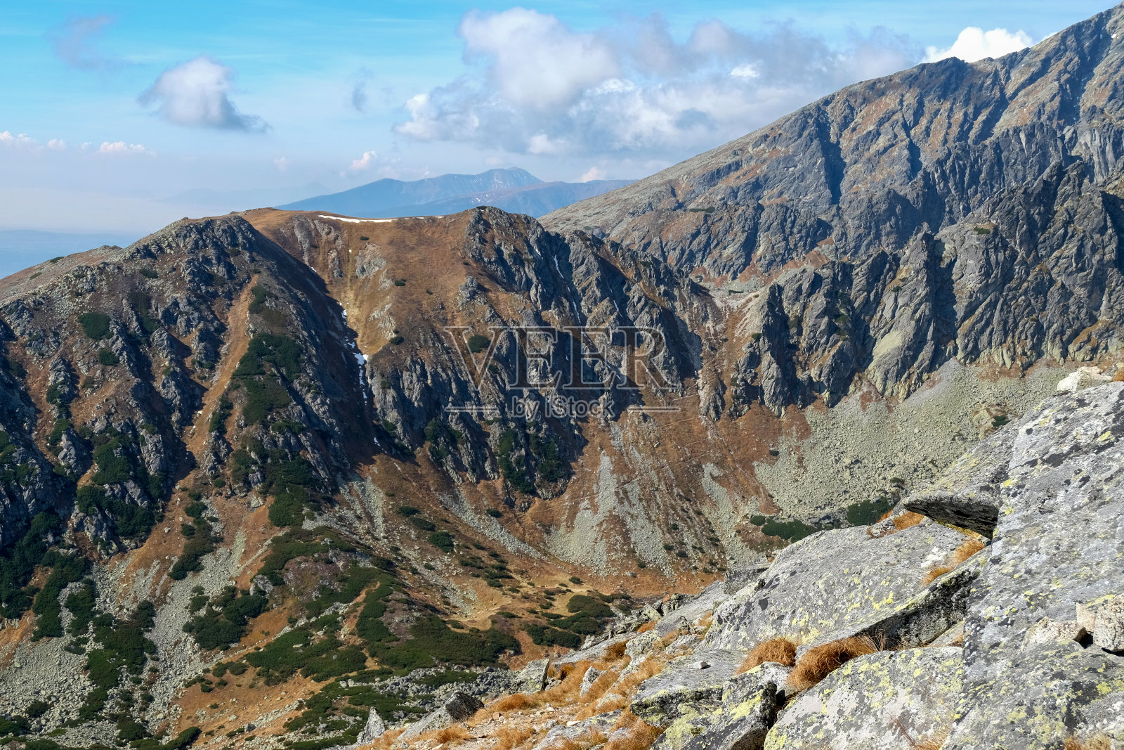 大冷谷在维索克塔特里(高塔特拉斯),斯洛伐克。照片摄影图片