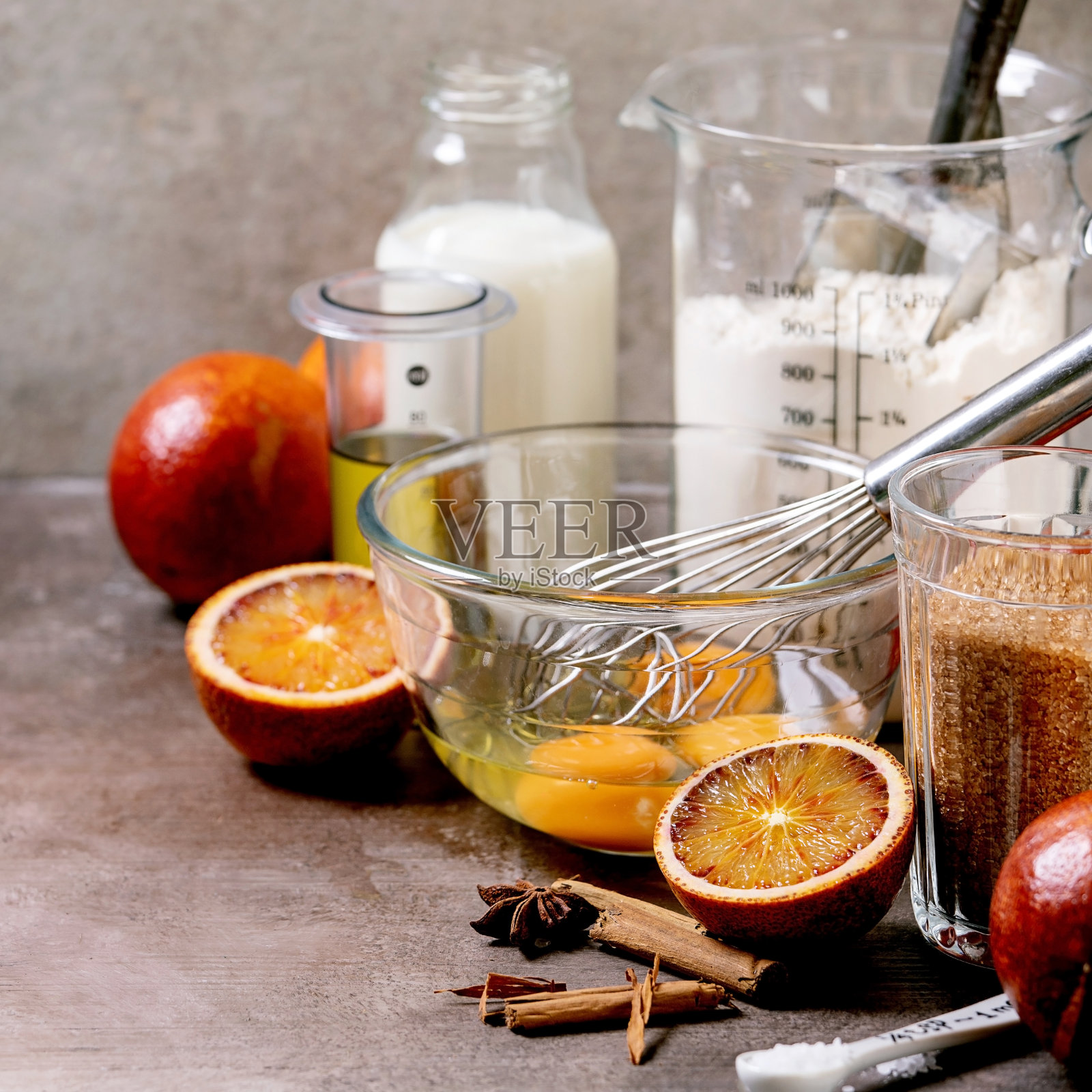 家庭烘焙配料照片摄影图片