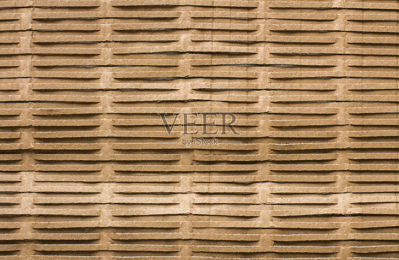 带槽的牛皮纸。照片摄影图片