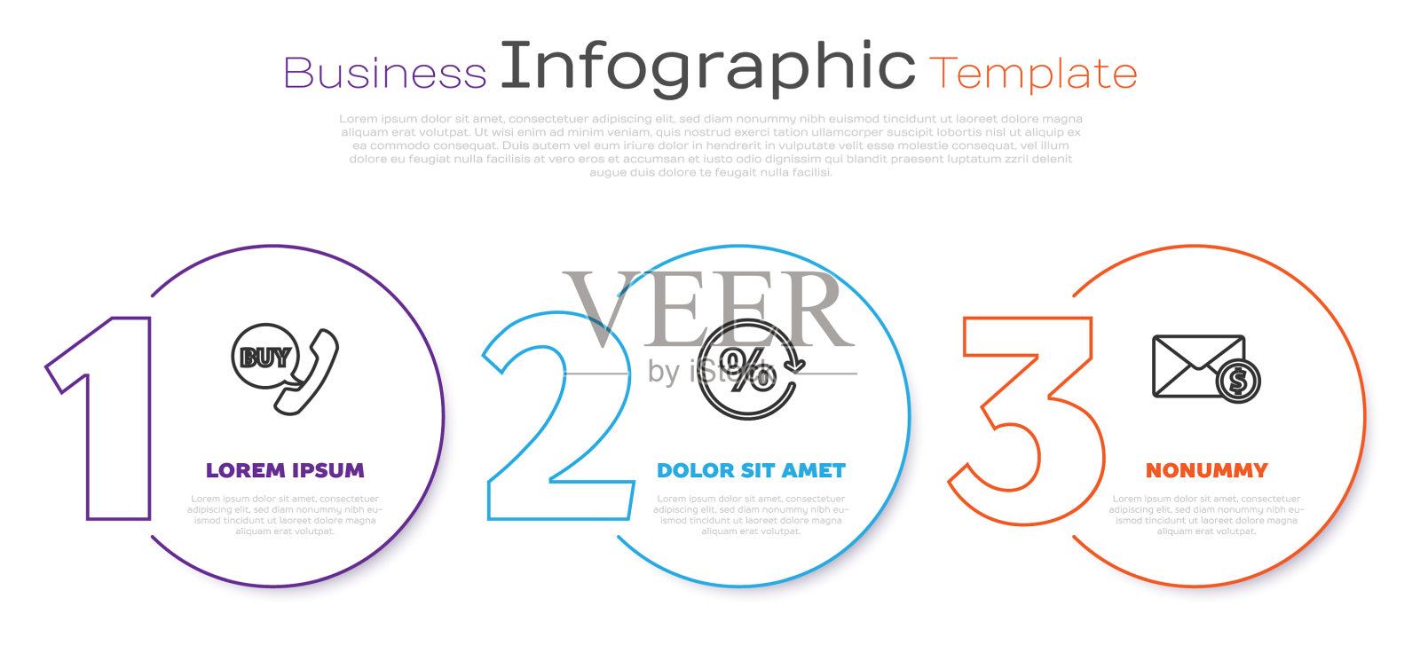 设置线路电话和语音泡泡与购买插画图片素材