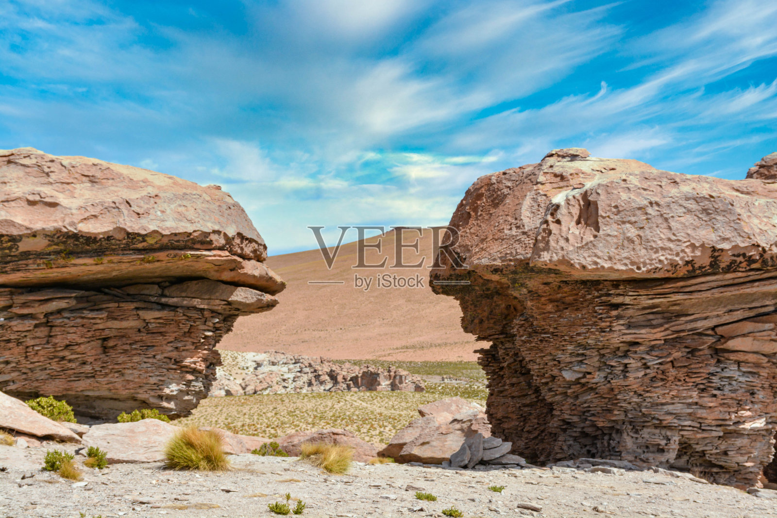 萨拉尔·德乌尤尼和拉古纳·科拉达照片摄影图片