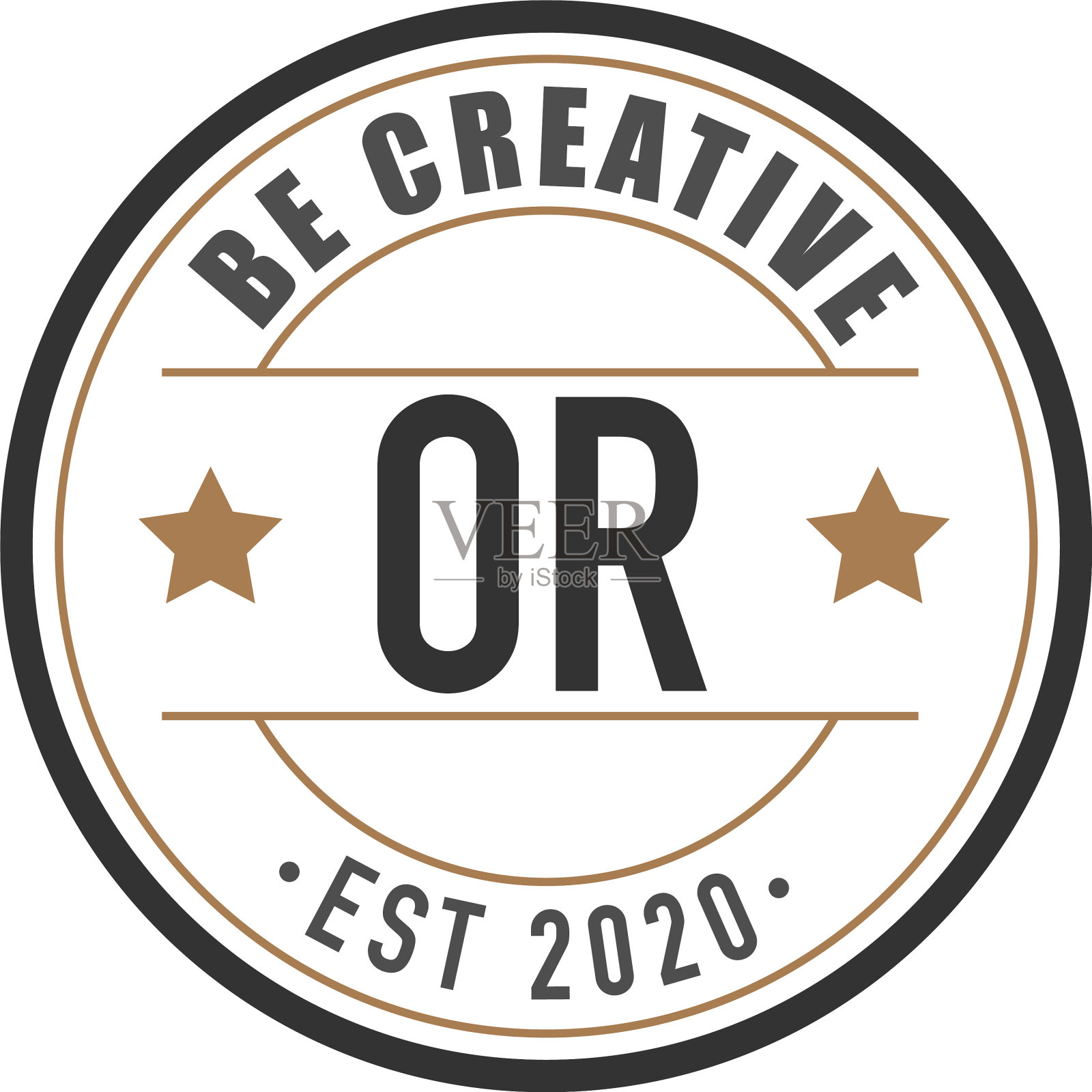 首字母或典雅标志设计模板插画图片素材