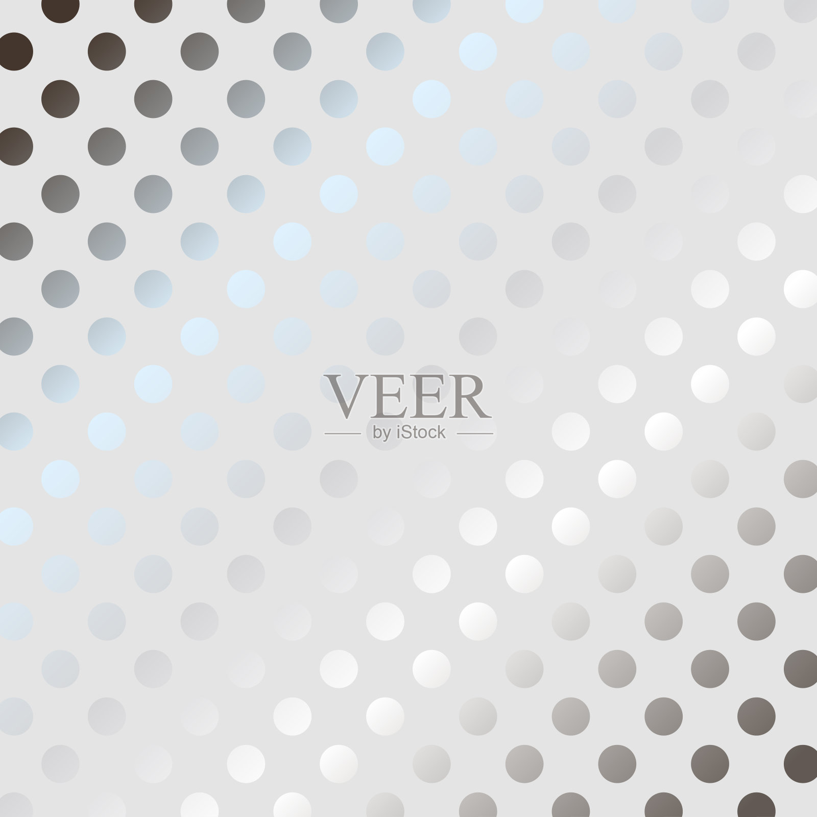 银色波点图案背景插画图片素材