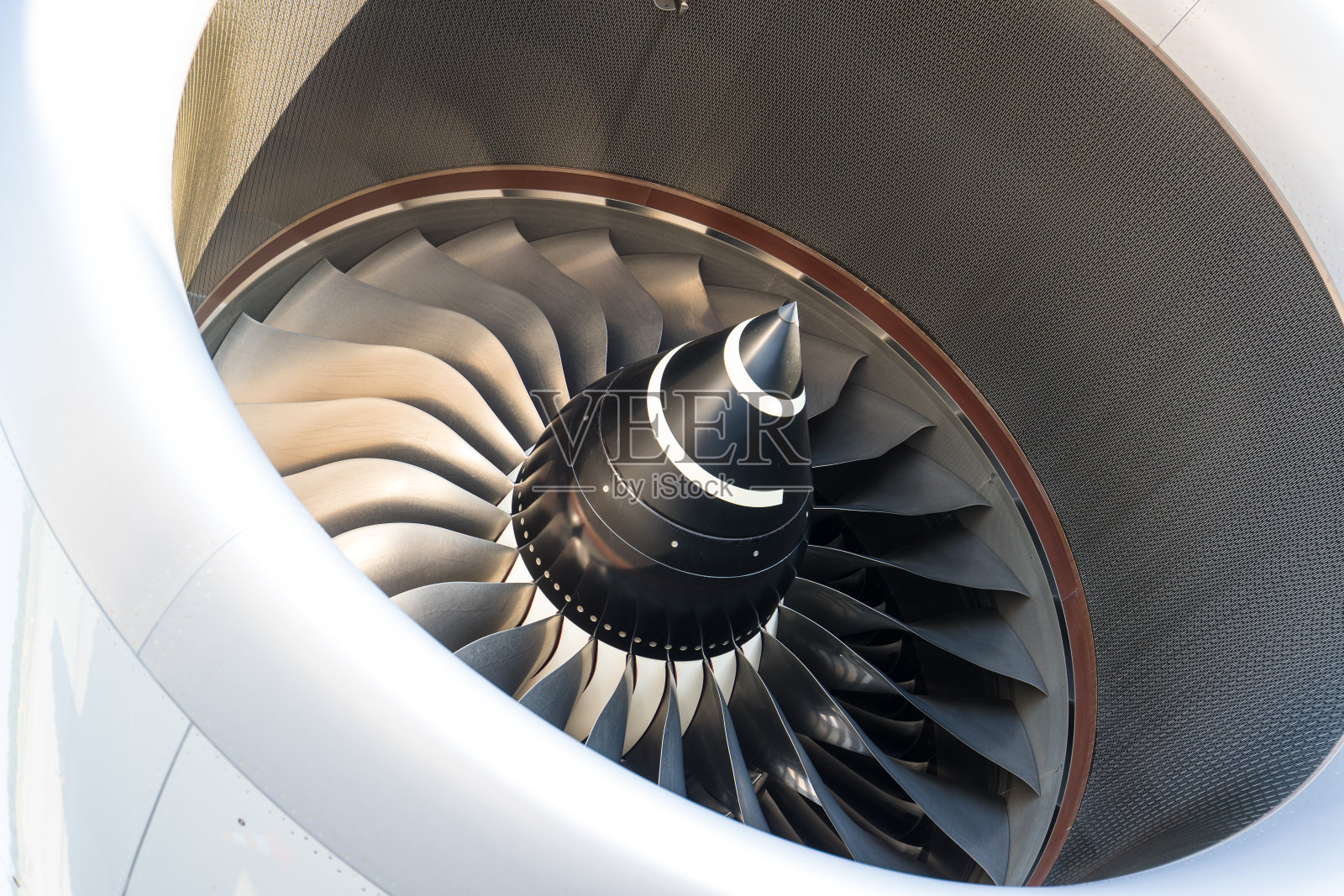 飞机发动机照片摄影图片