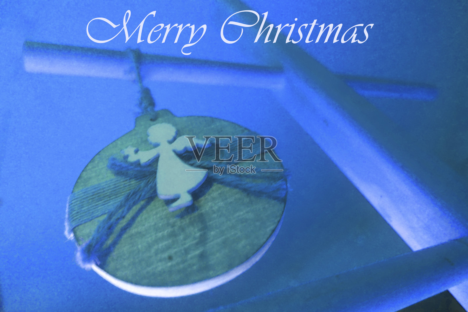 圣诞天使照片摄影图片