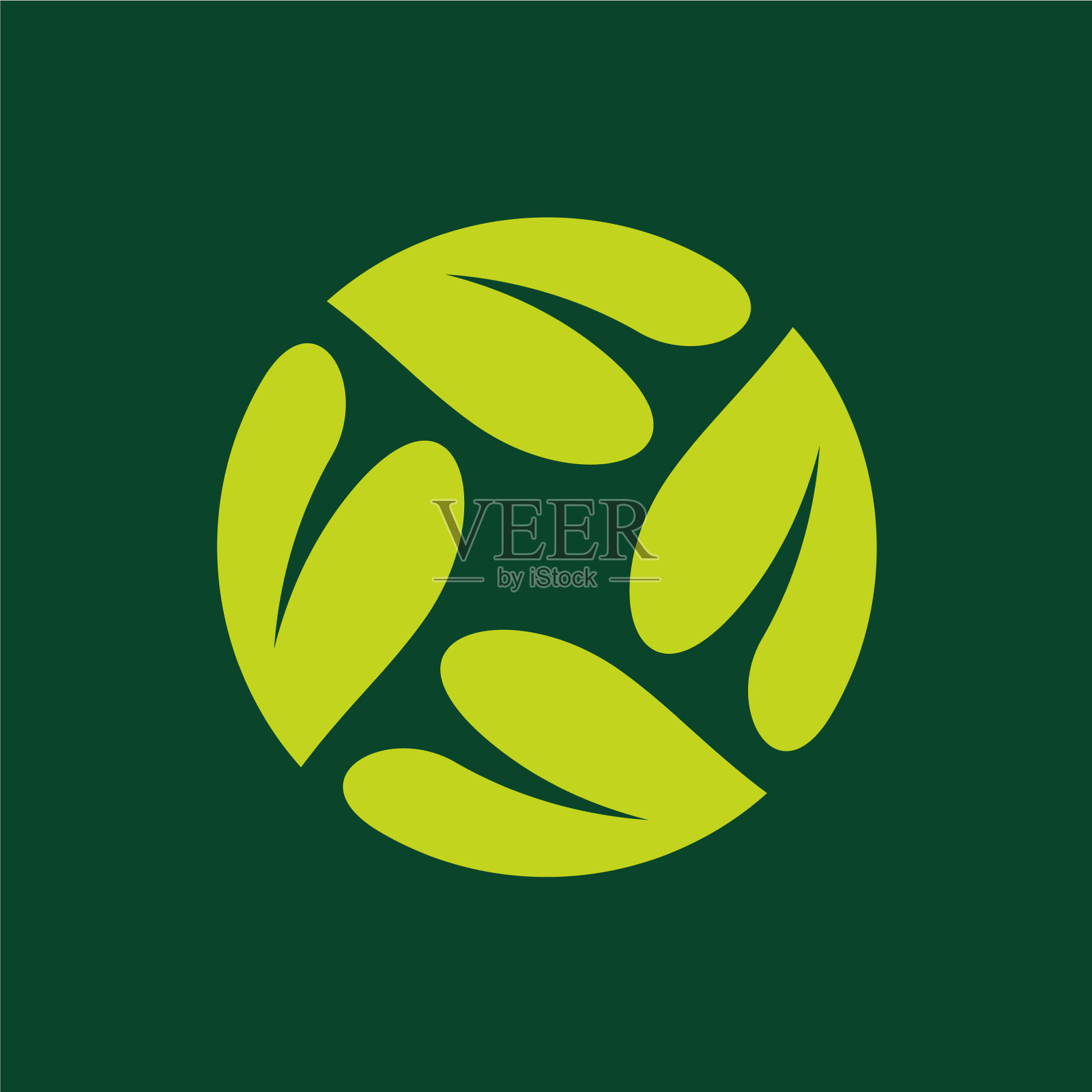 丰富多彩的抽象的标志插画图片素材