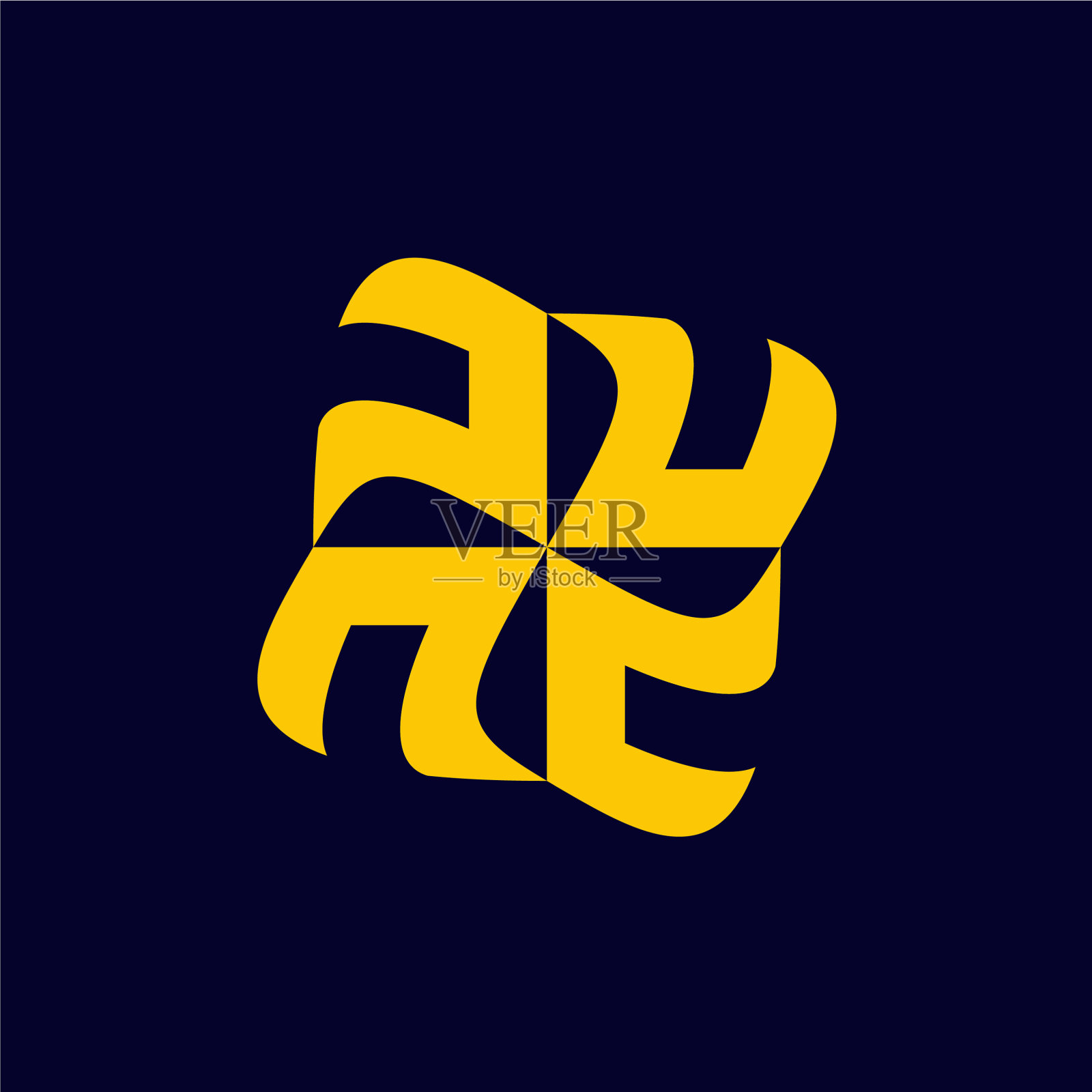 丰富多彩的抽象的标志插画图片素材