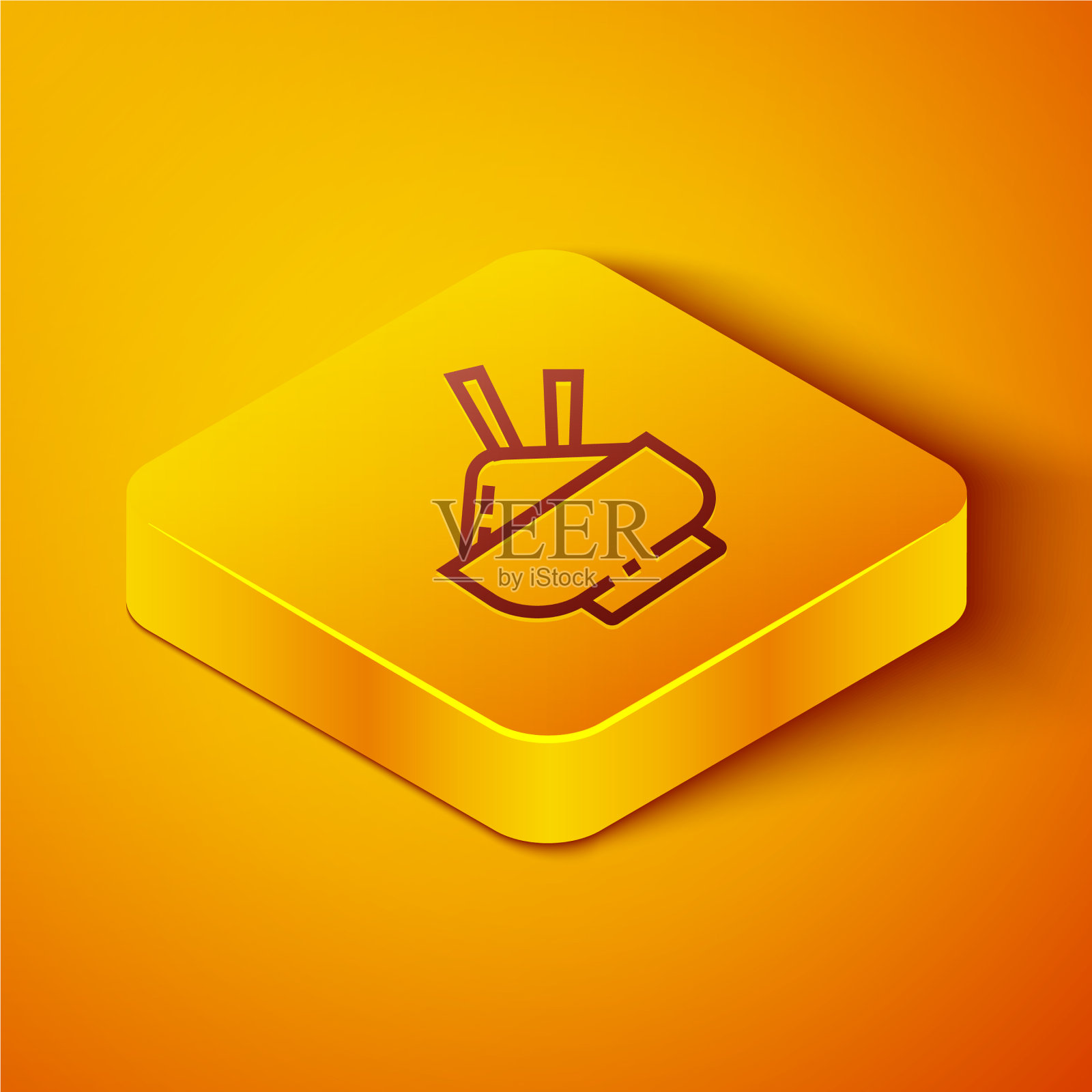 等距线大米在碗用筷子的图标图标素材