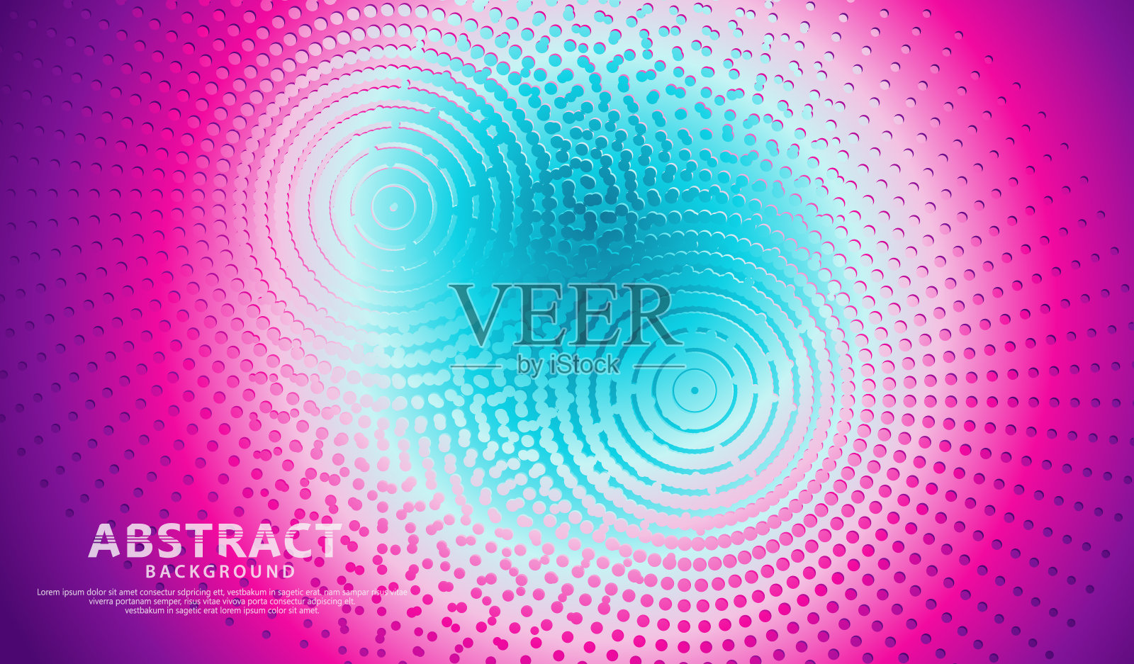 抽象背景与矢量几何插图的网点半色调切片形状纹理。平面设计元素。装修豪华典雅插画图片素材