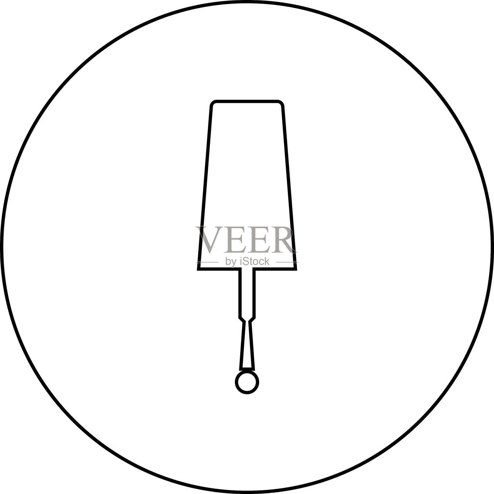 瓶盖,用于美甲瓶的指甲油图标素材