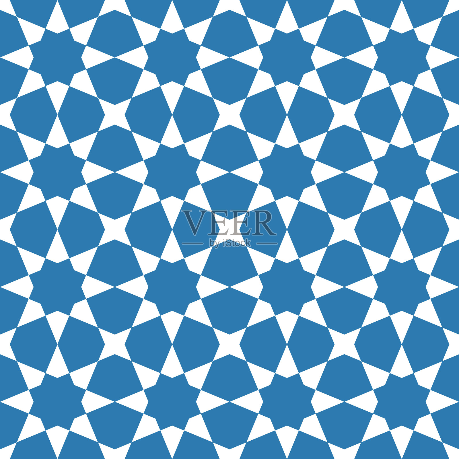 几何伊斯兰装饰图案插画图片素材