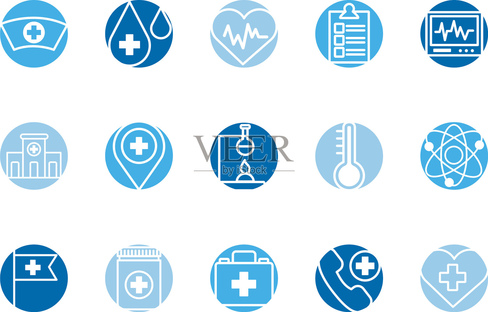 捆绑医疗集图标图标素材