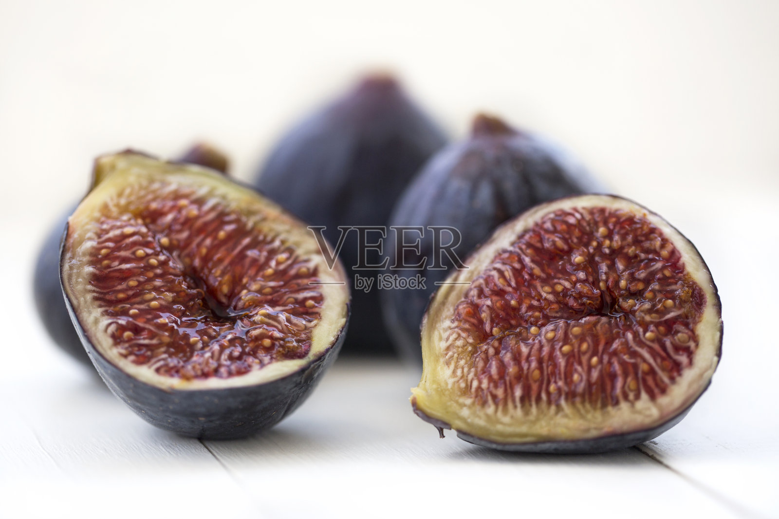 紫色无花果照片摄影图片