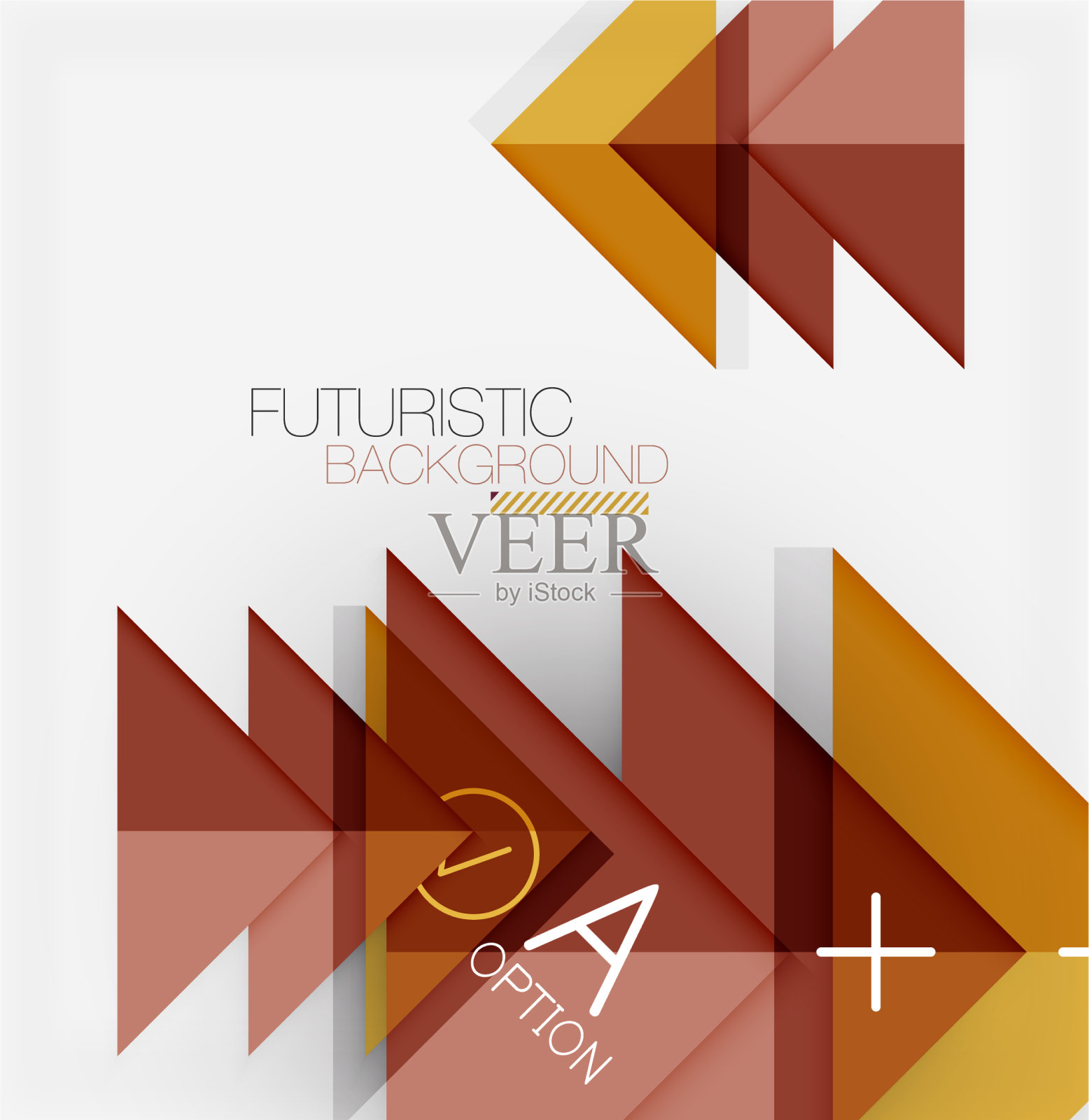 抽象背景几何业务插画图片素材