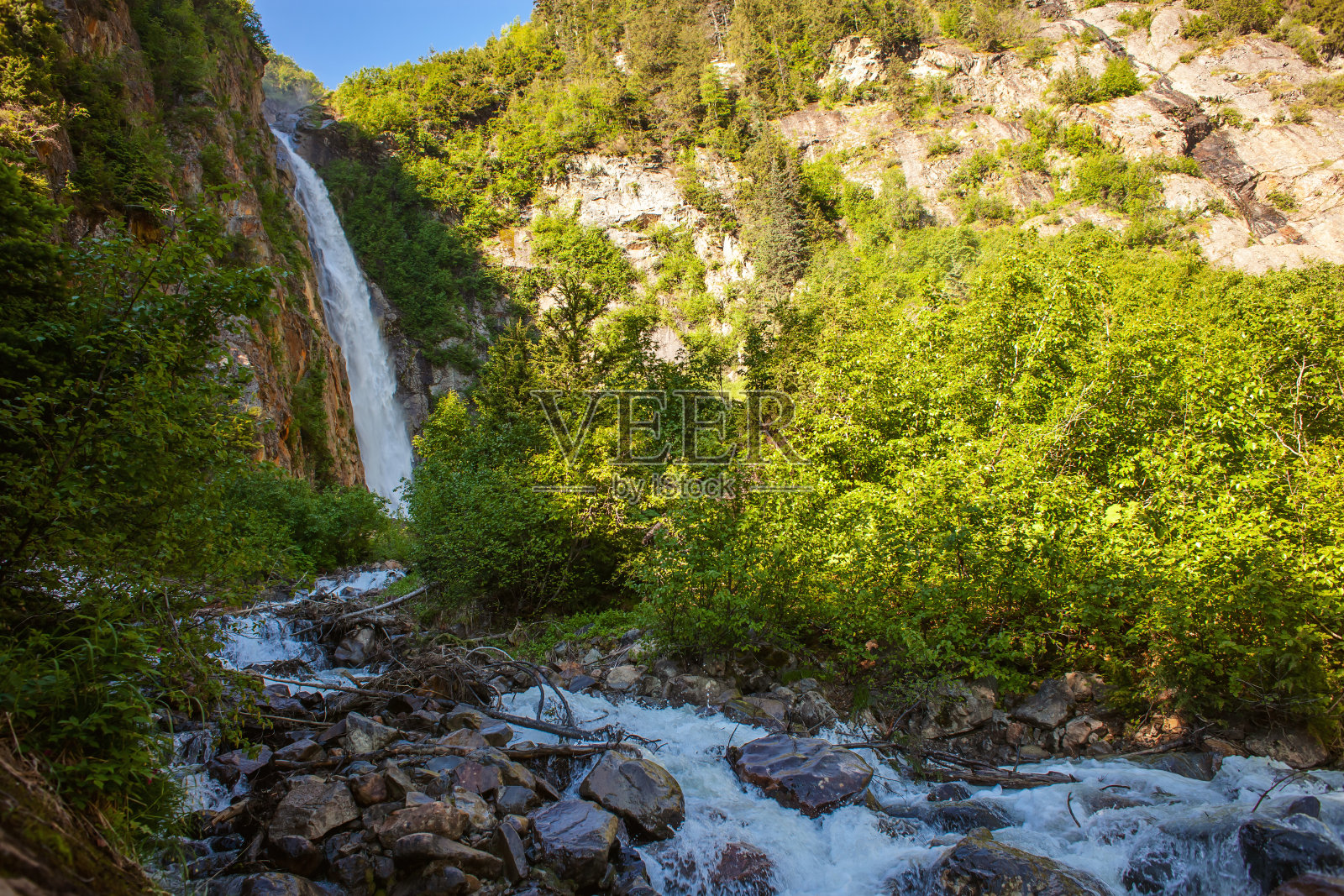 史密瑟斯双瀑照片摄影图片