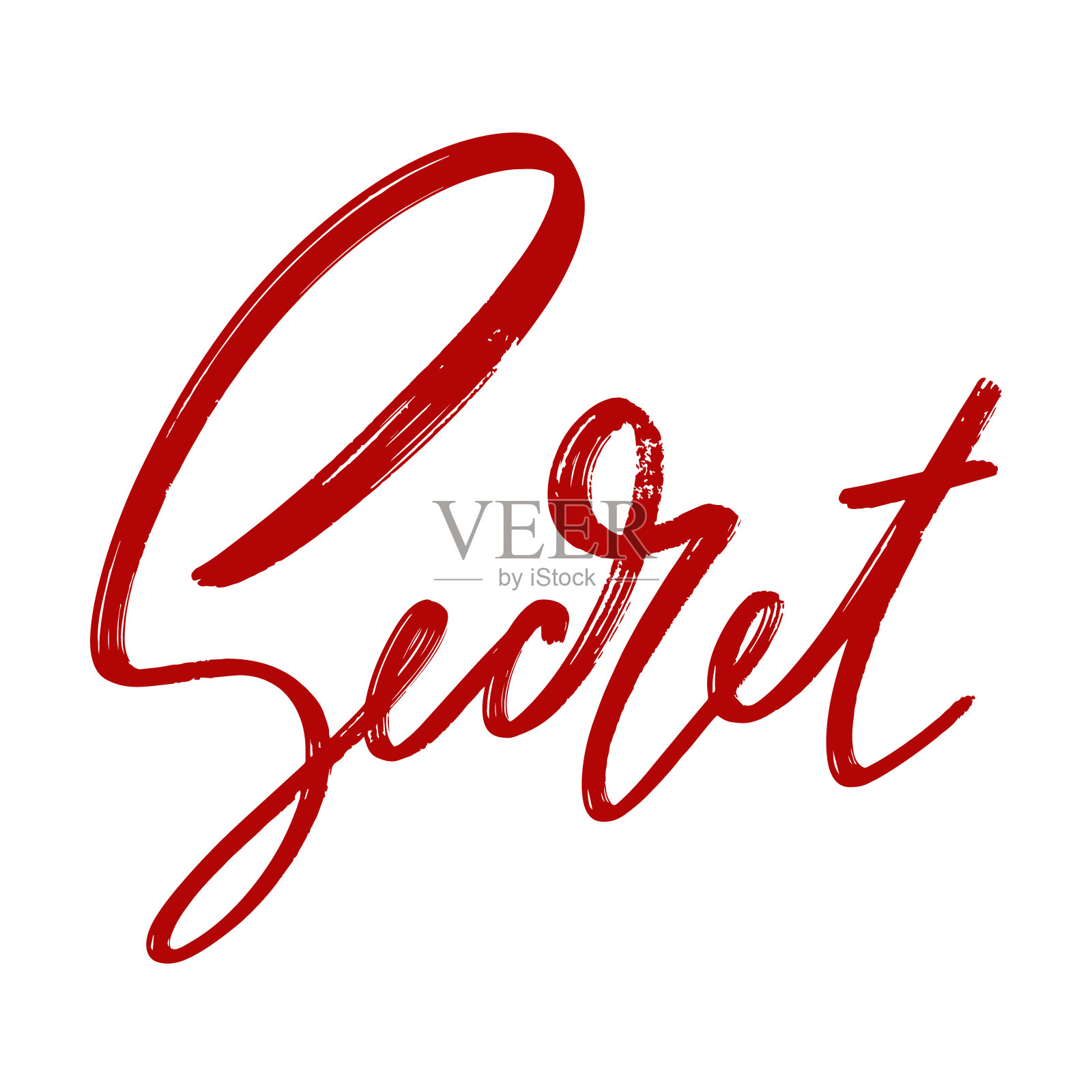 矢量手绘字母孤立。设计元素图片