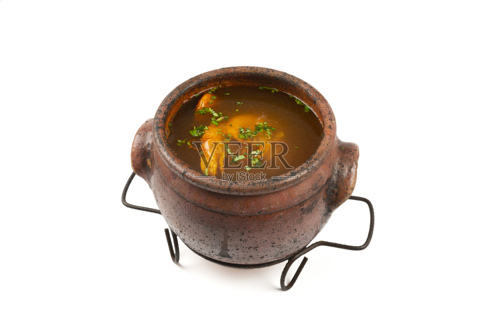 海鲜汤照片摄影图片