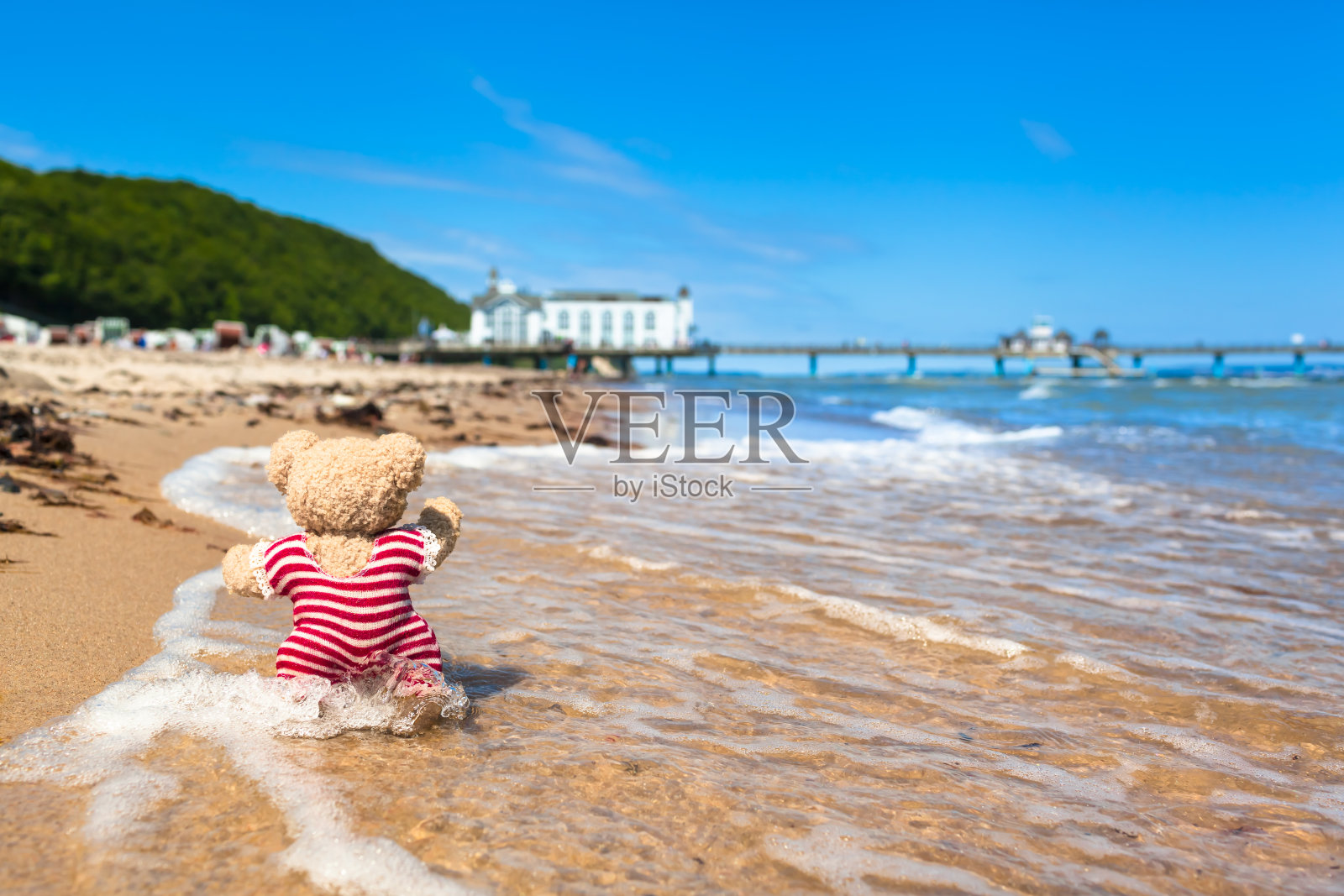 有趣的夏日海滩照片摄影图片