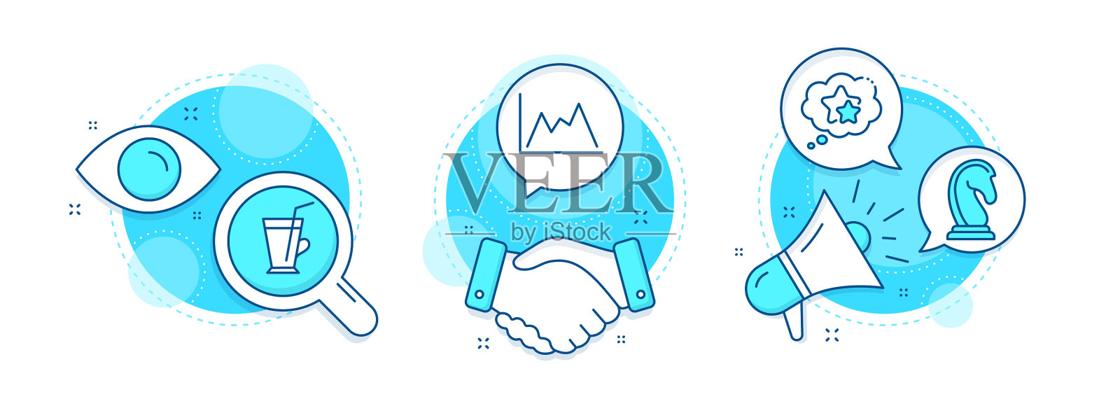 排名明星营销策略及图表插画图片素材