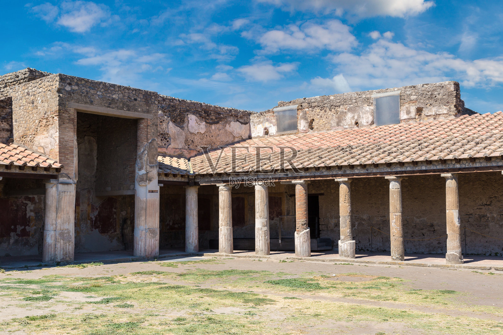 意大利庞贝古城照片摄影图片