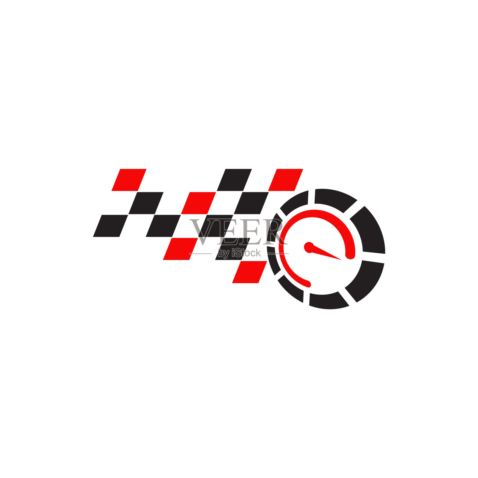 比赛旗帜图标标志设计插画图片素材