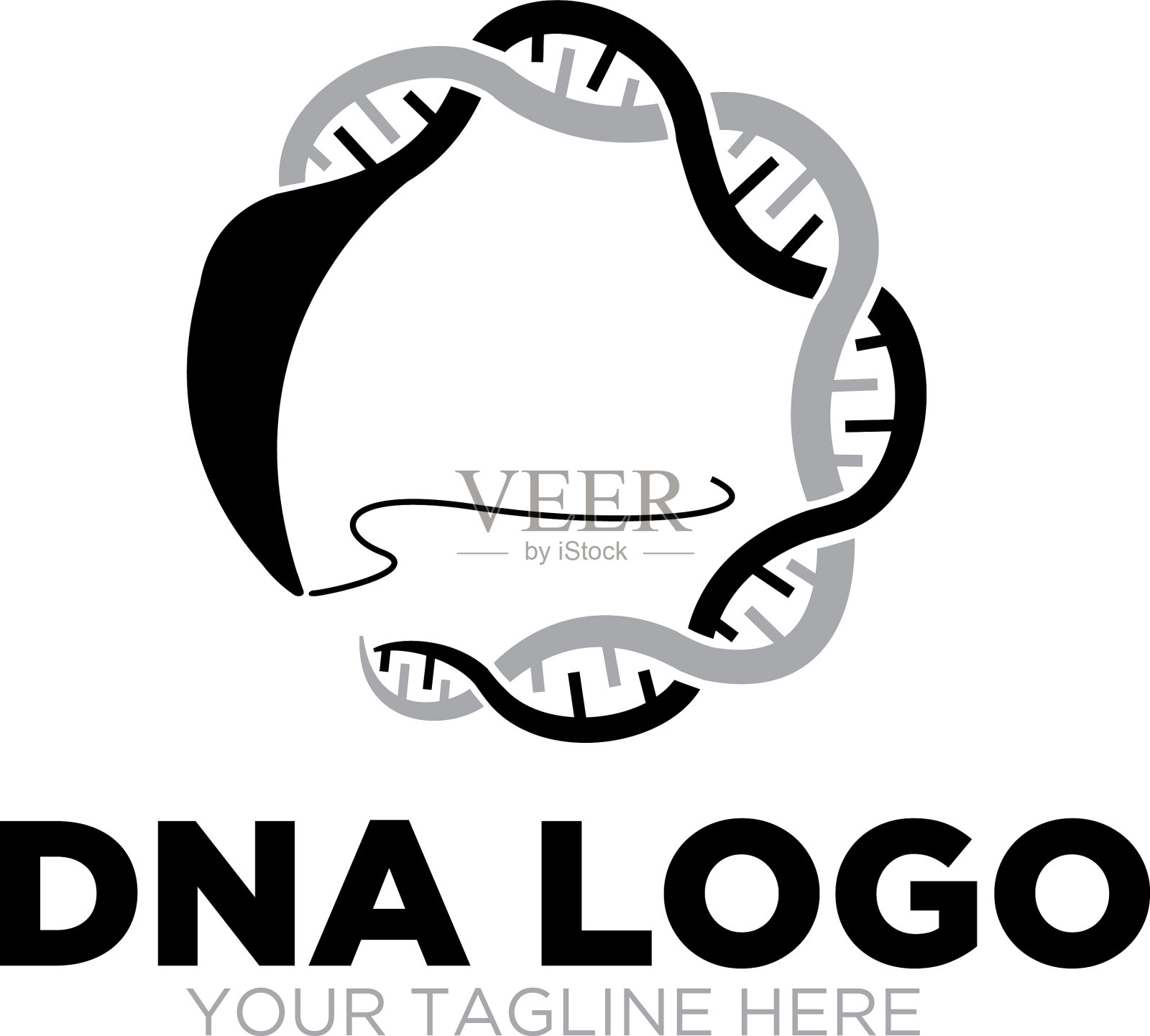 Gen分析标志设计现代插画图片素材