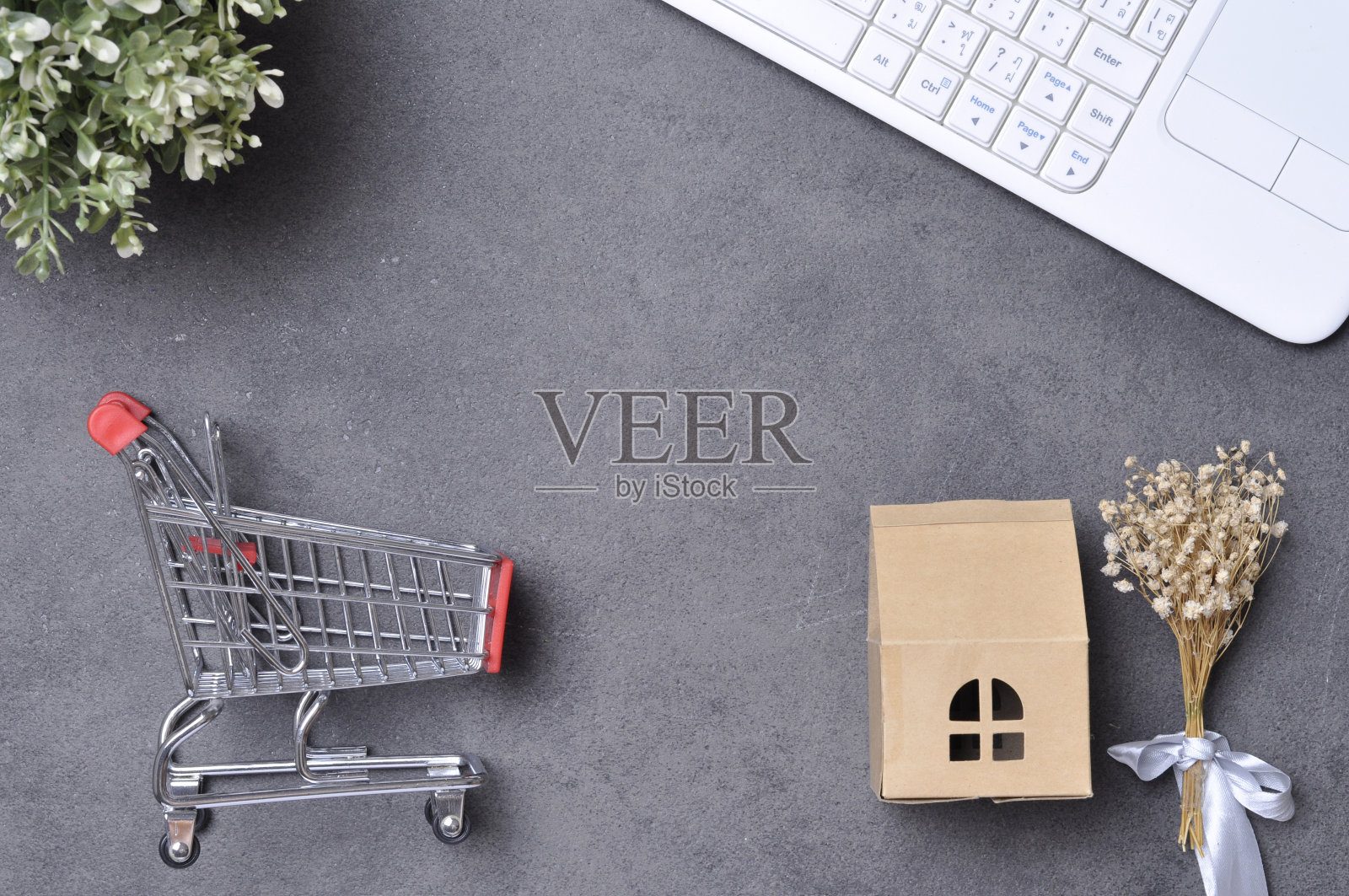 网上购物的概念。照片摄影图片