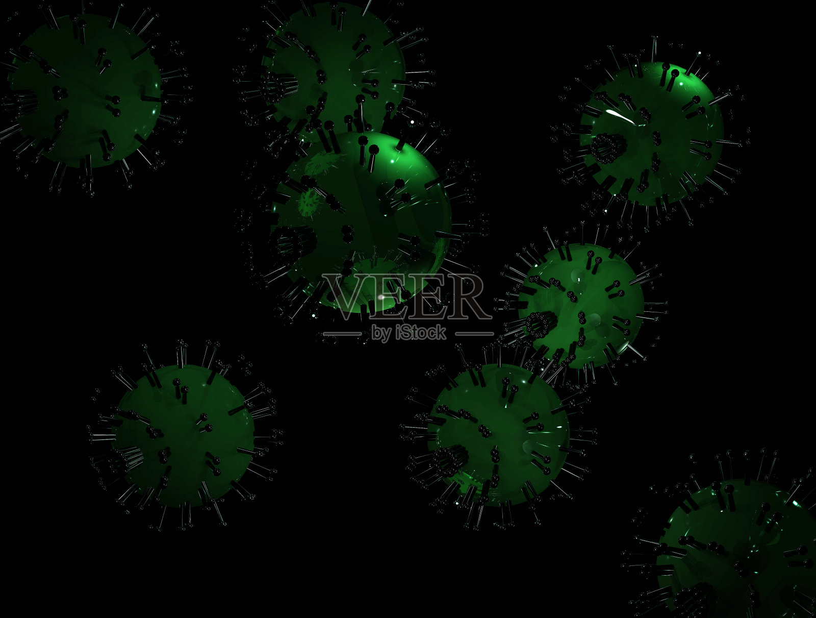 病毒攻击照片摄影图片