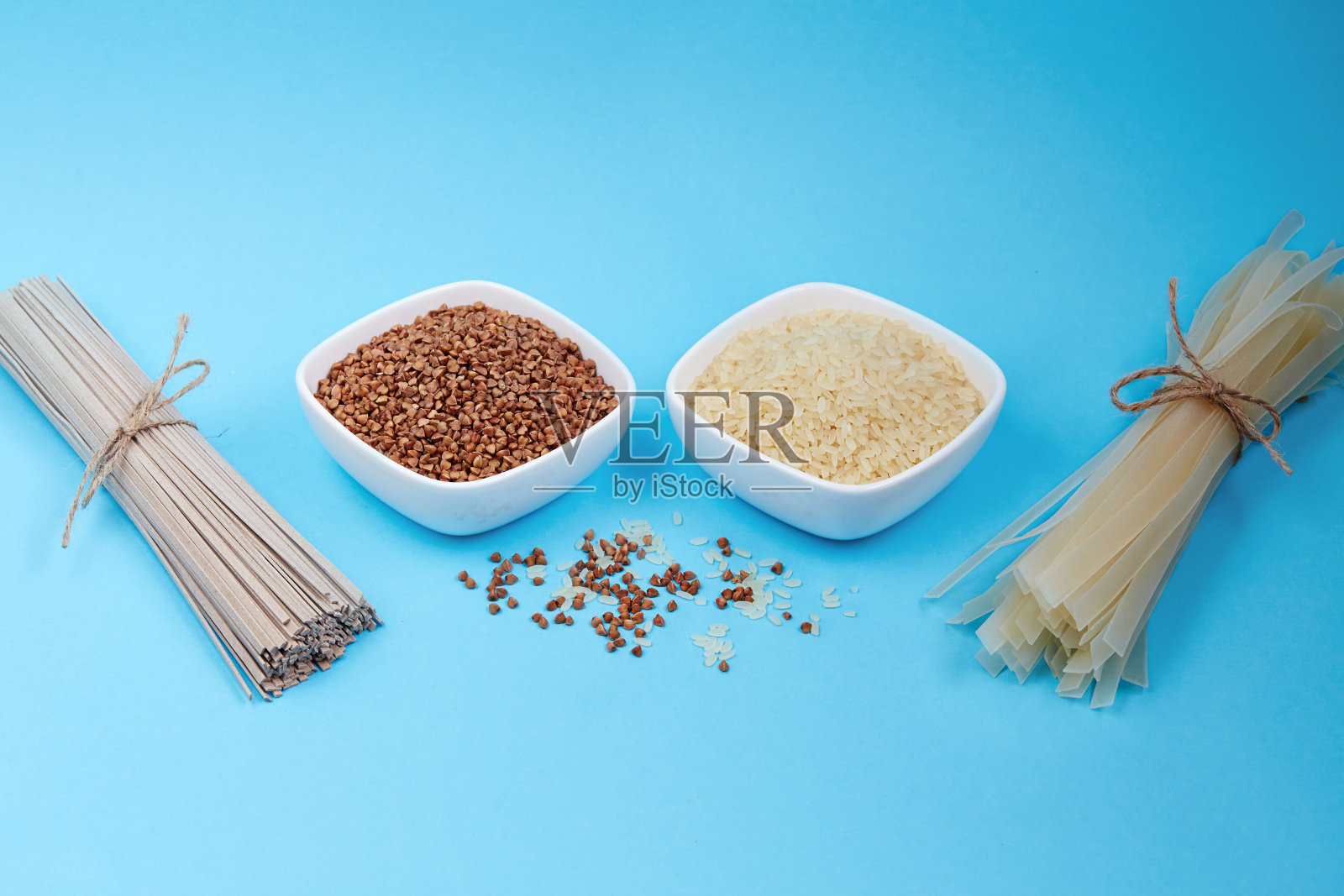 荞麦干荞麦面,米粉照片摄影图片